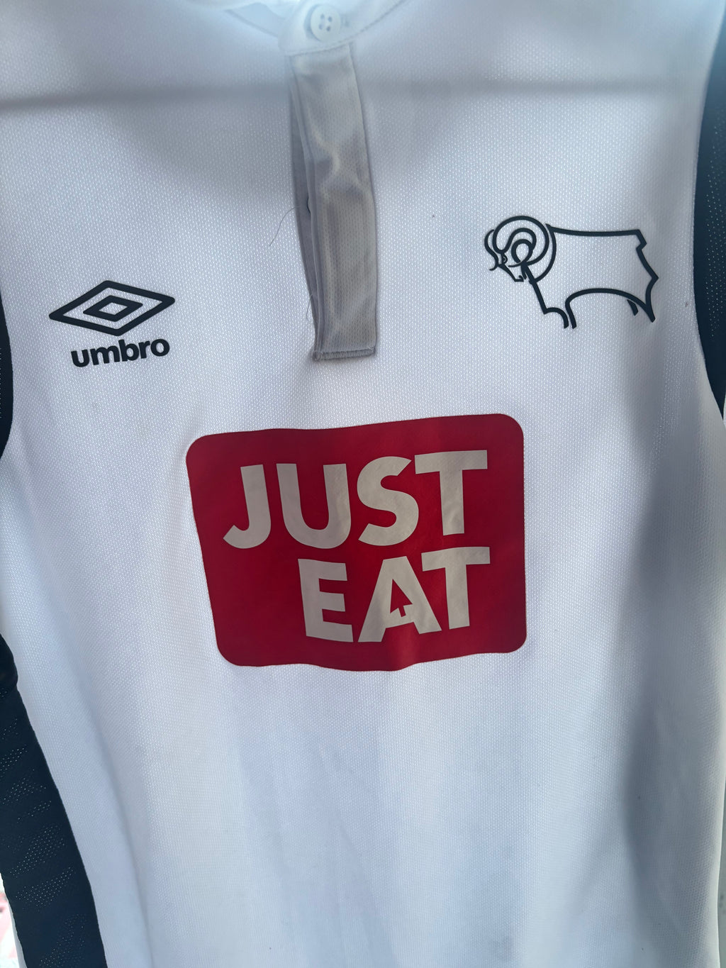 Derby County Home Shirt 2016/17. Size Small.
