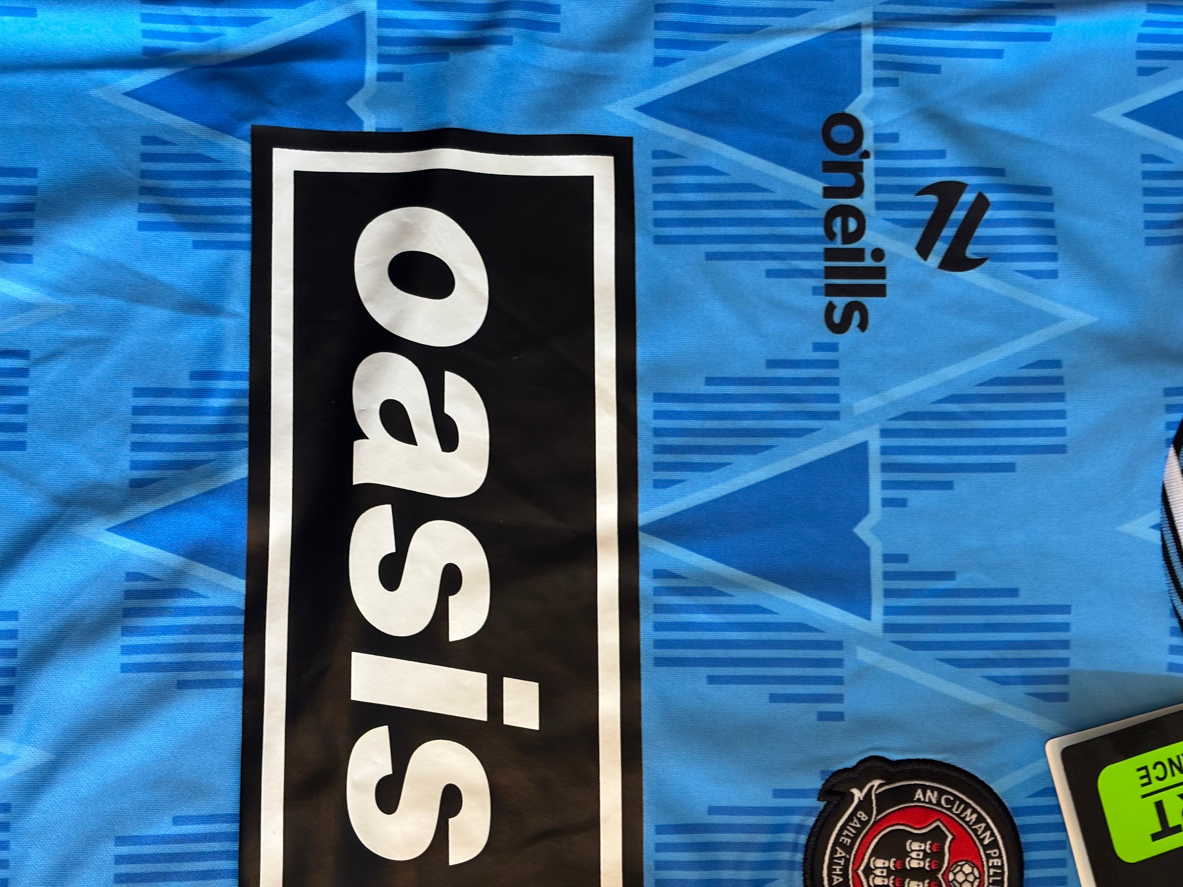 Bohemians Dublin Football Club x Oasis Collaboration Shirt