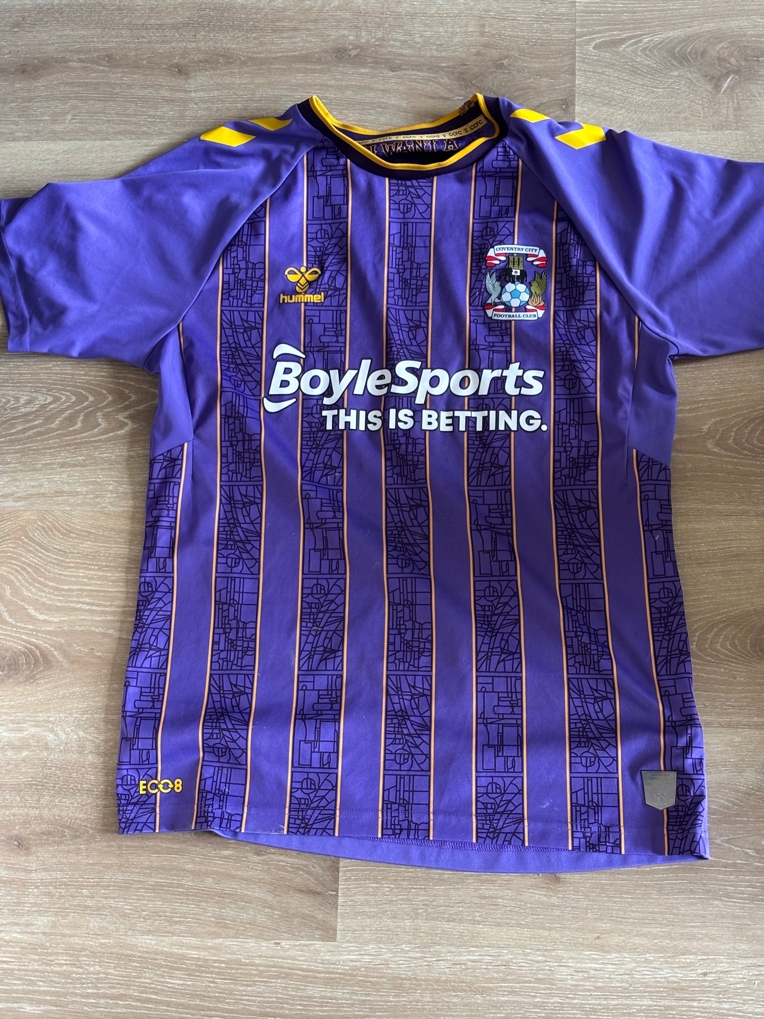 Coventry City Football Club Away Shirt