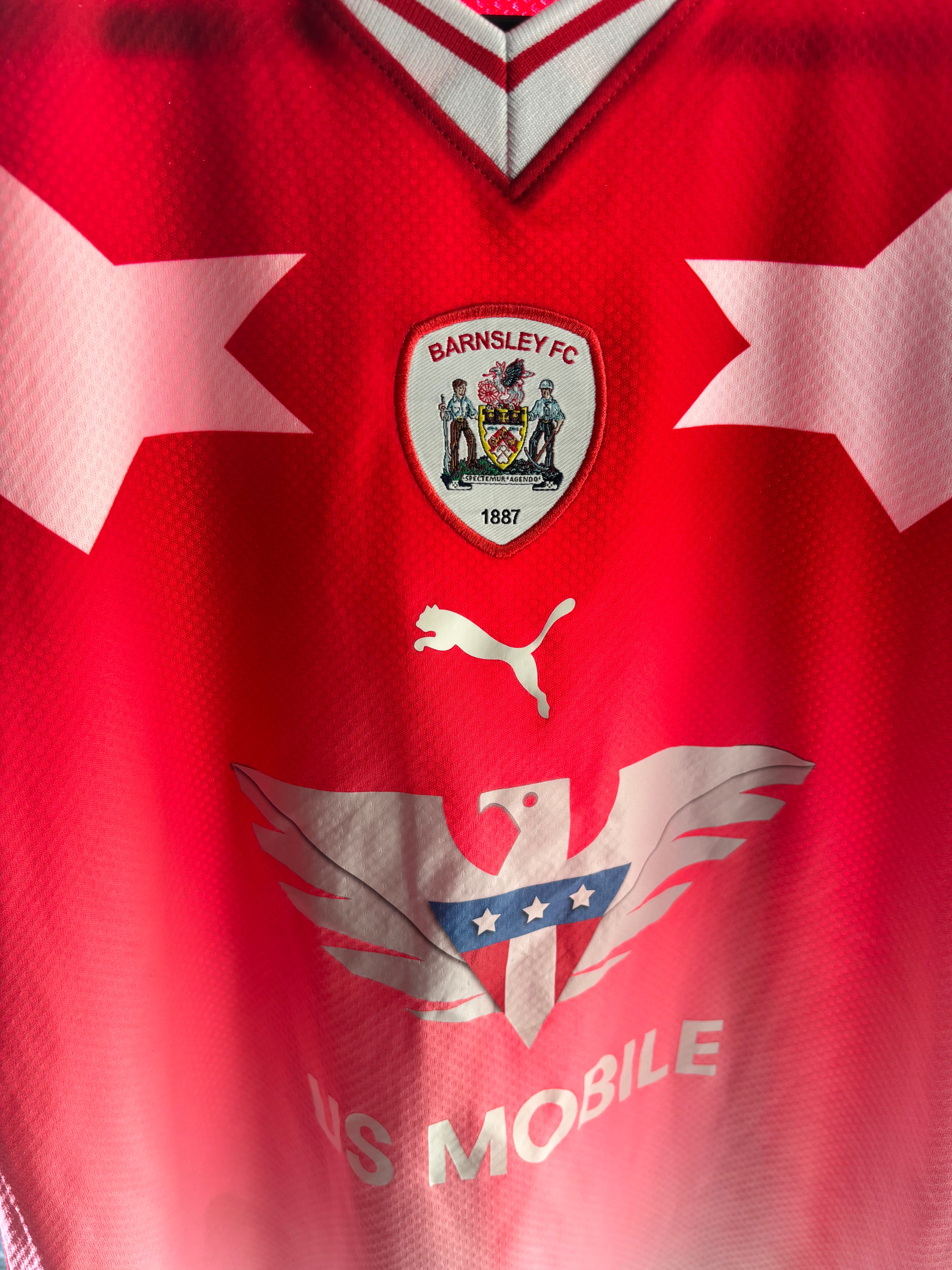 Barnsley Home Shirt 2023/24. Size Small.
