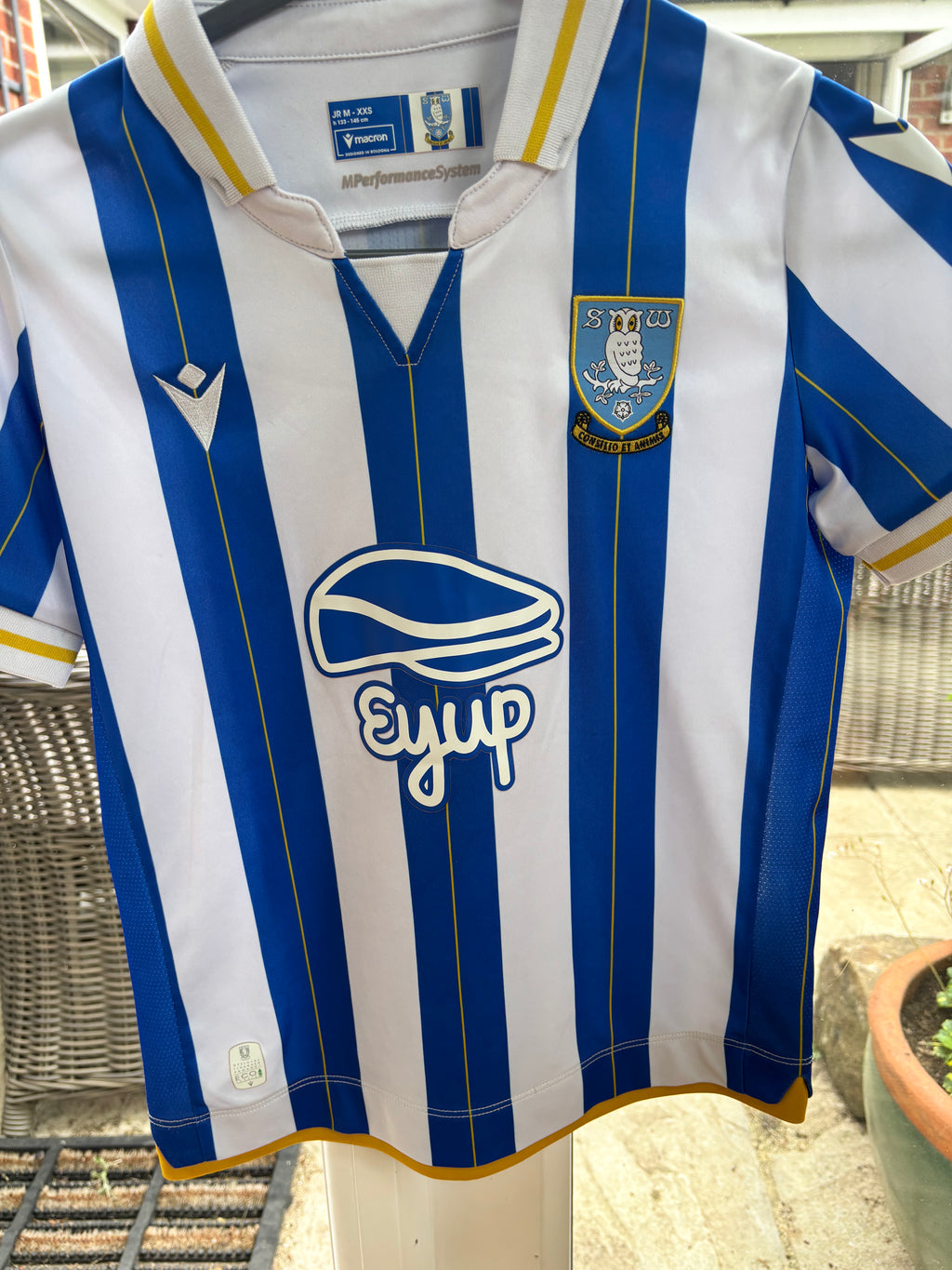 Sheffield Wednesday 2023/24 Home Shirt. Size Medium Junior.
