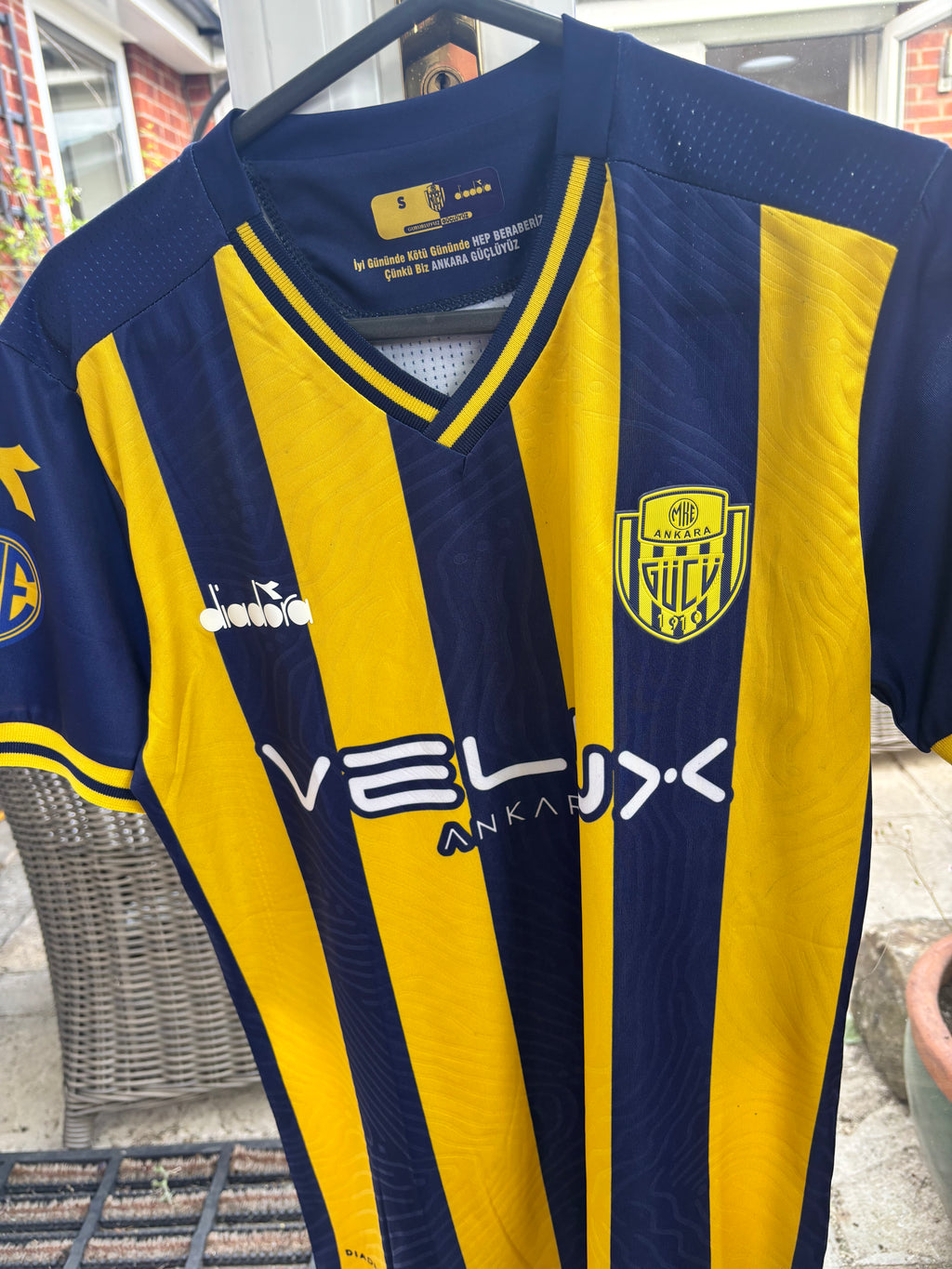 Turkey. MKE Ankara 2021/22 Home Shirt. Size Small.