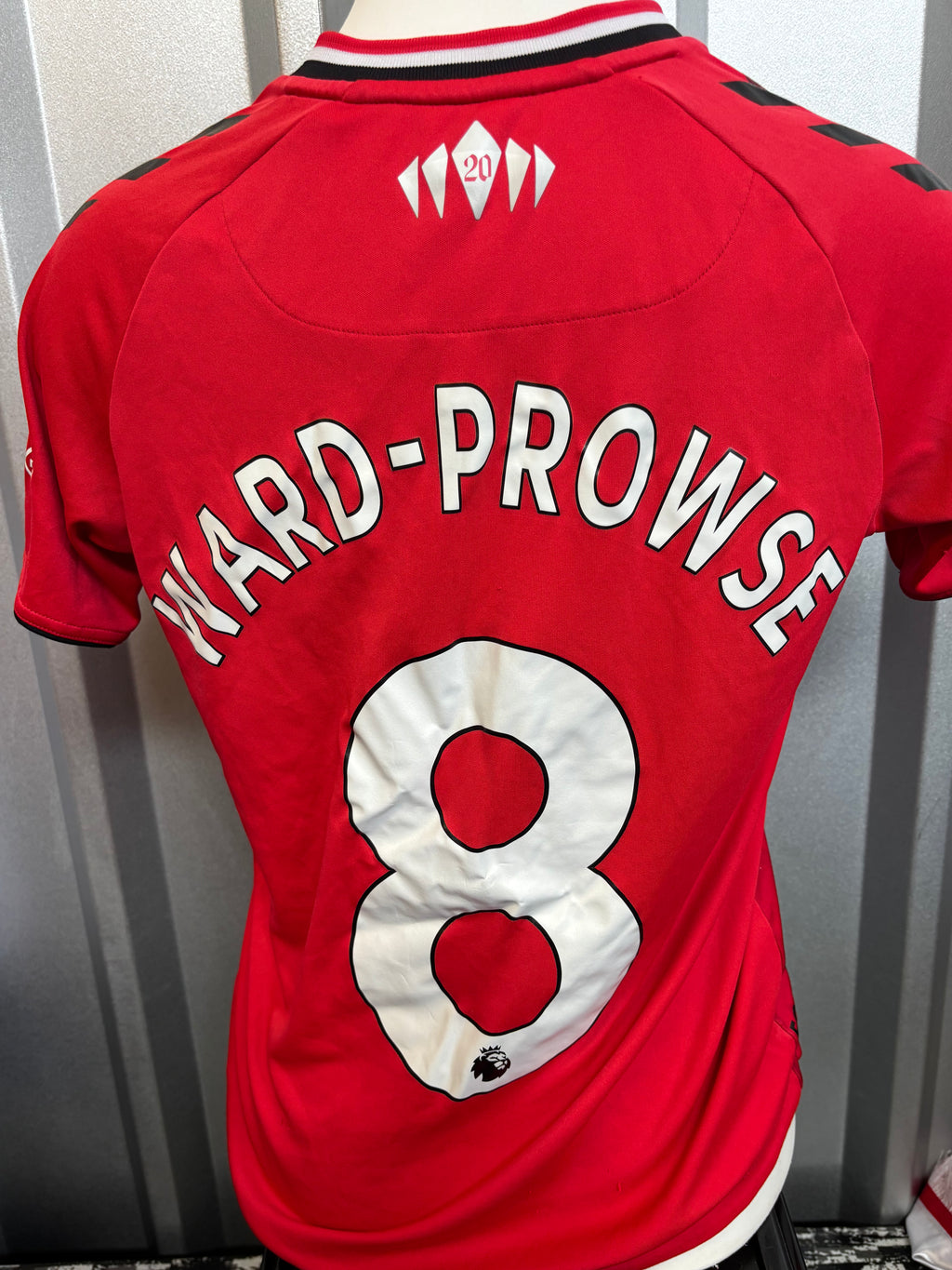 Southampton Home Shirt Small. Ward-Prowse 8.