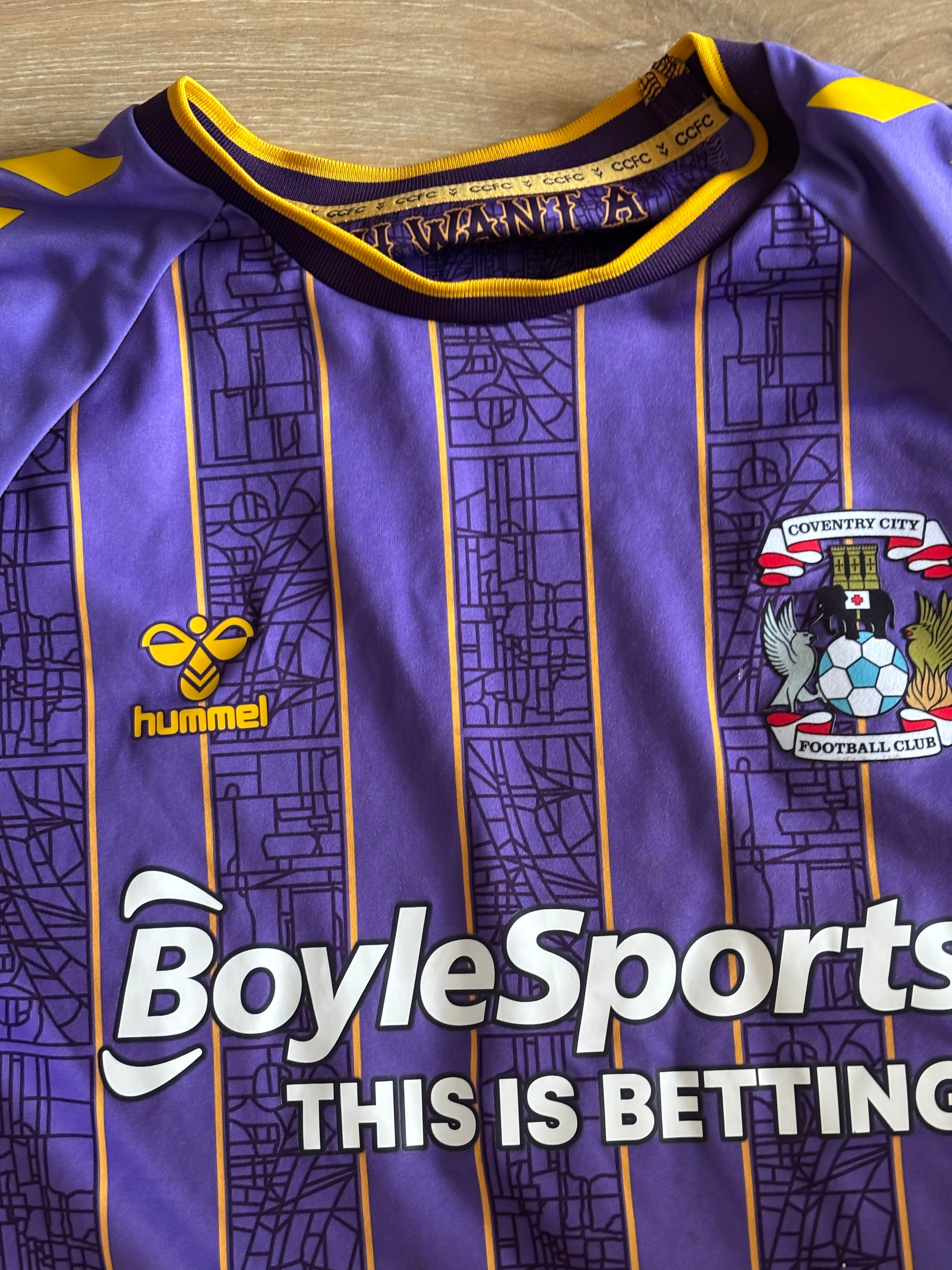 Coventry City Football Club Away Shirt