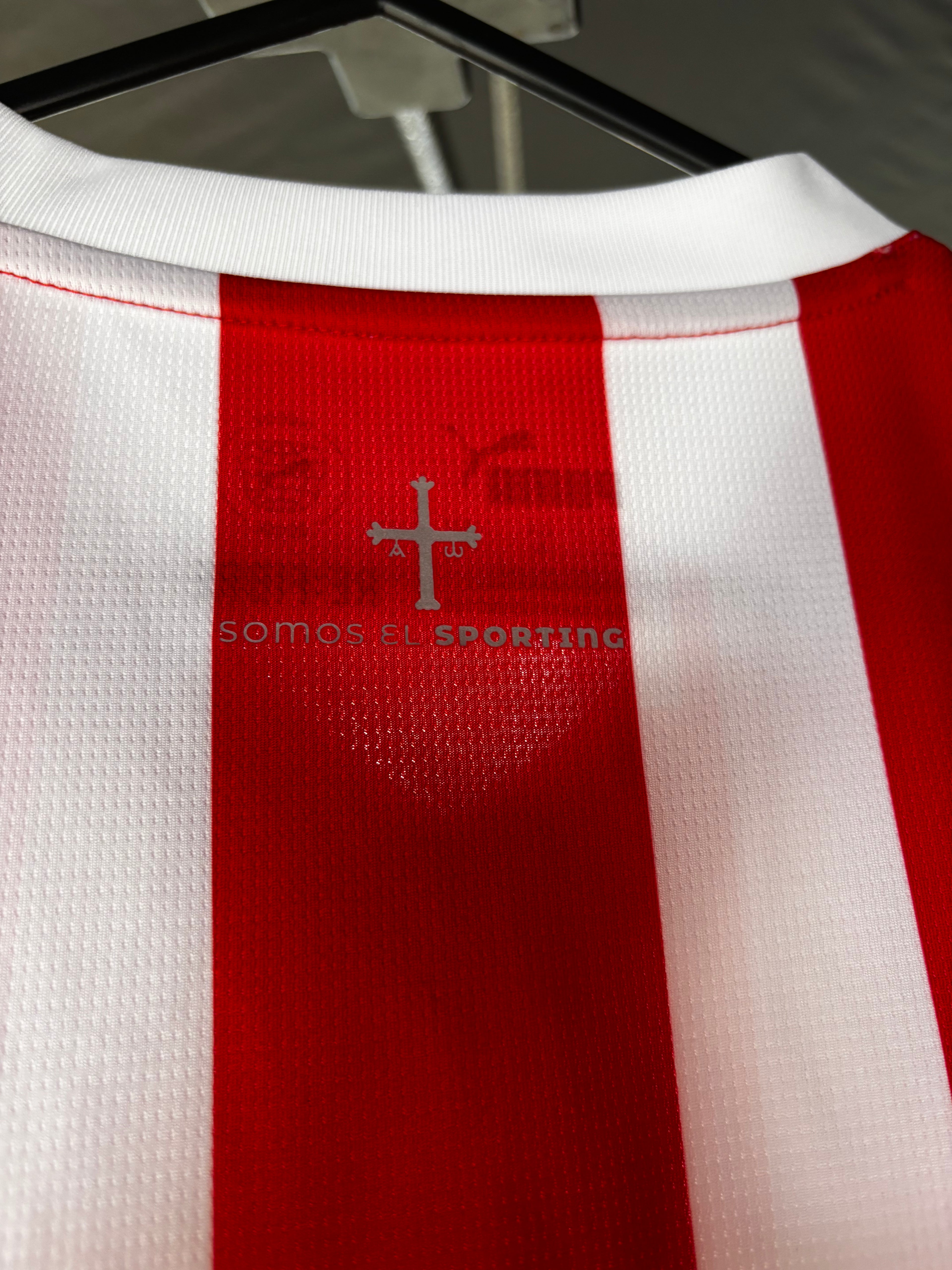 Sporting Gijon 2024/25 Home Shirt. Size Large.