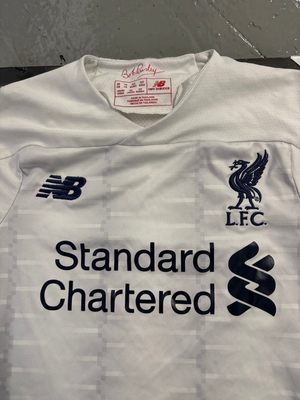 Liverpool Kids Away Shirt. Size Small Boys