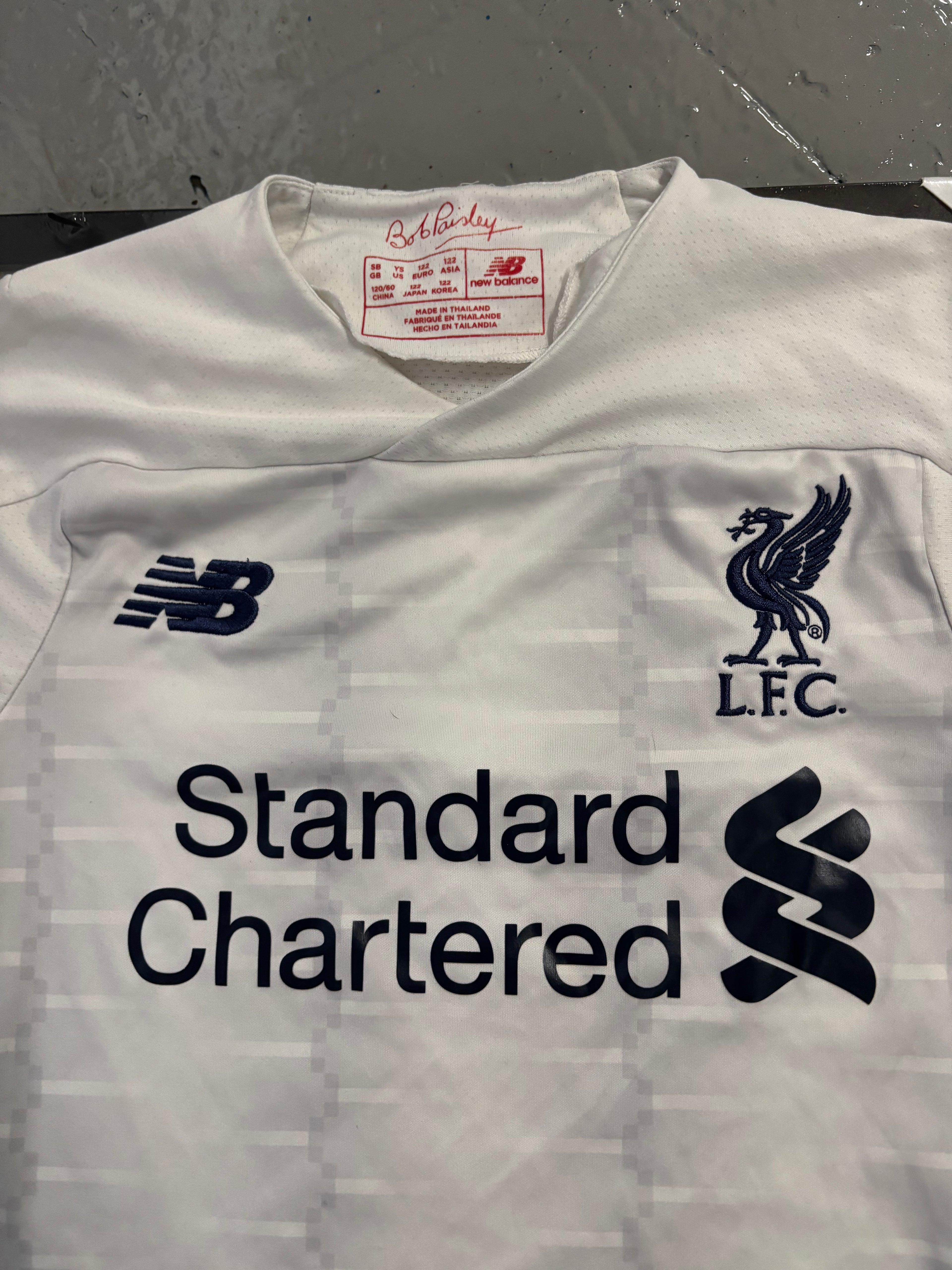Liverpool Kids Away Shirt. Size Small Boys