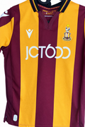 Bradford City Home Shirt 2022/23. Size Kids MJR.