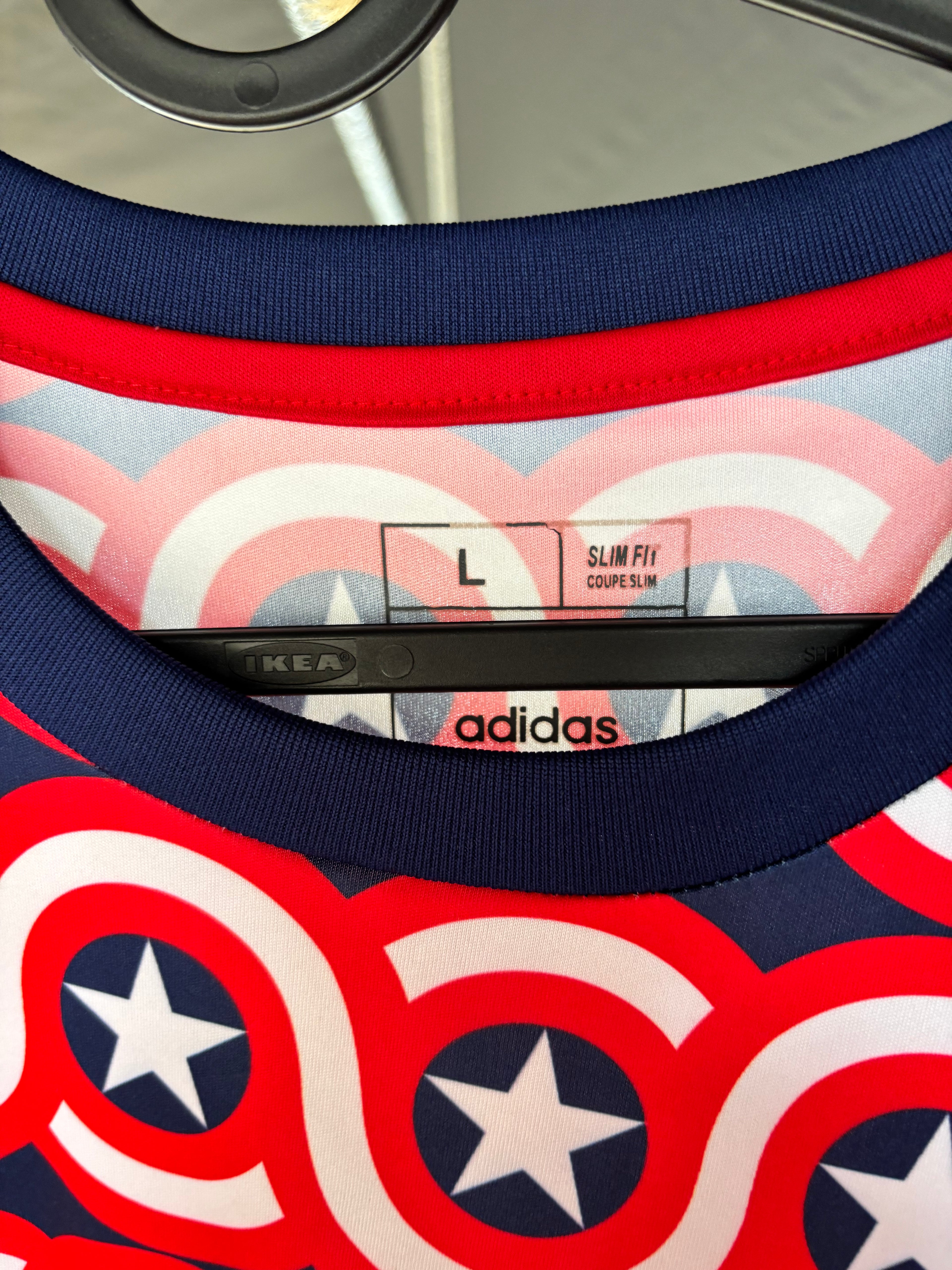 Inter Miami Captain America Shirt. Size Large