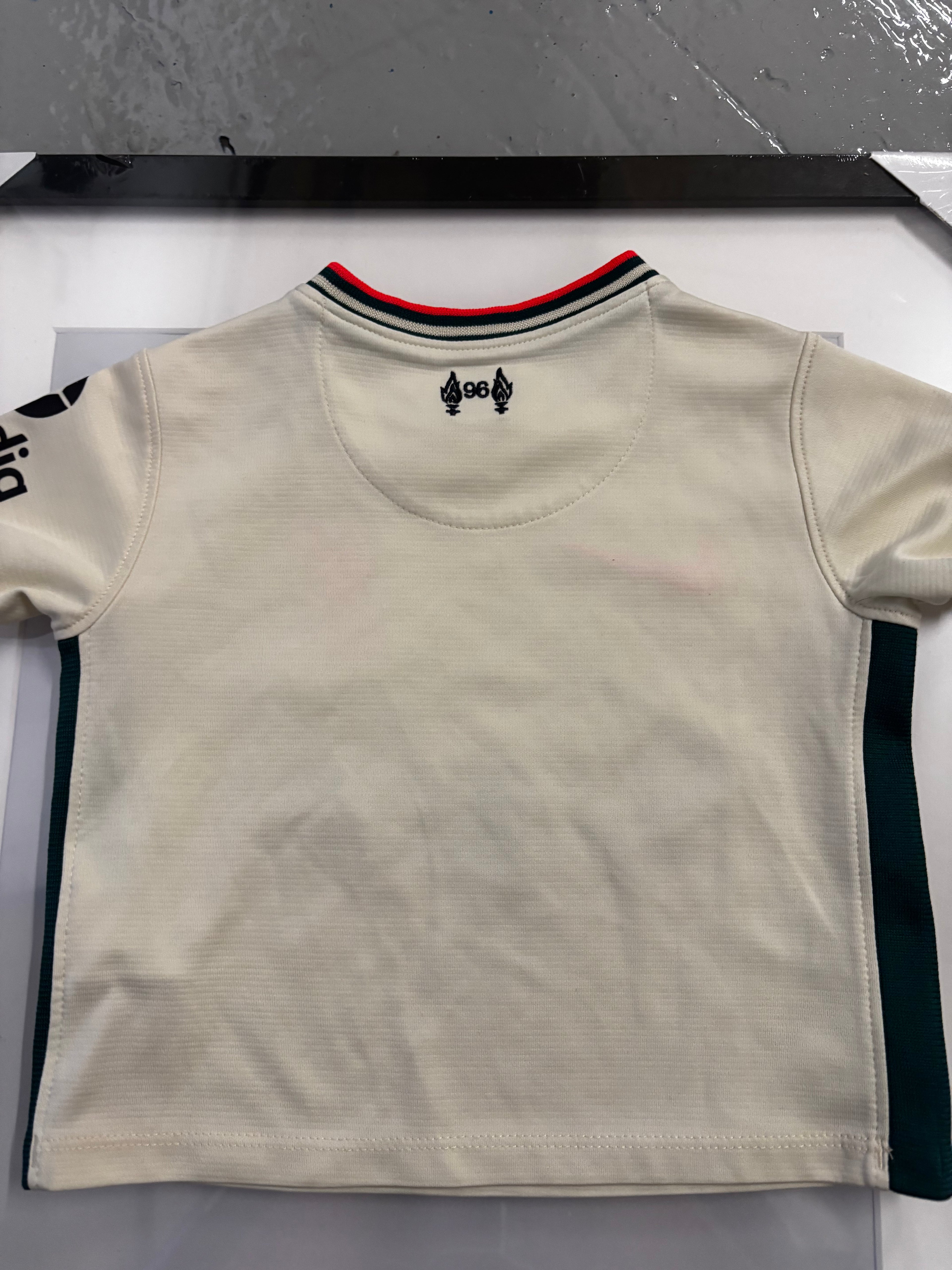 Liverpool Kids Away Shirt 21/22. Size 3-6 Months.