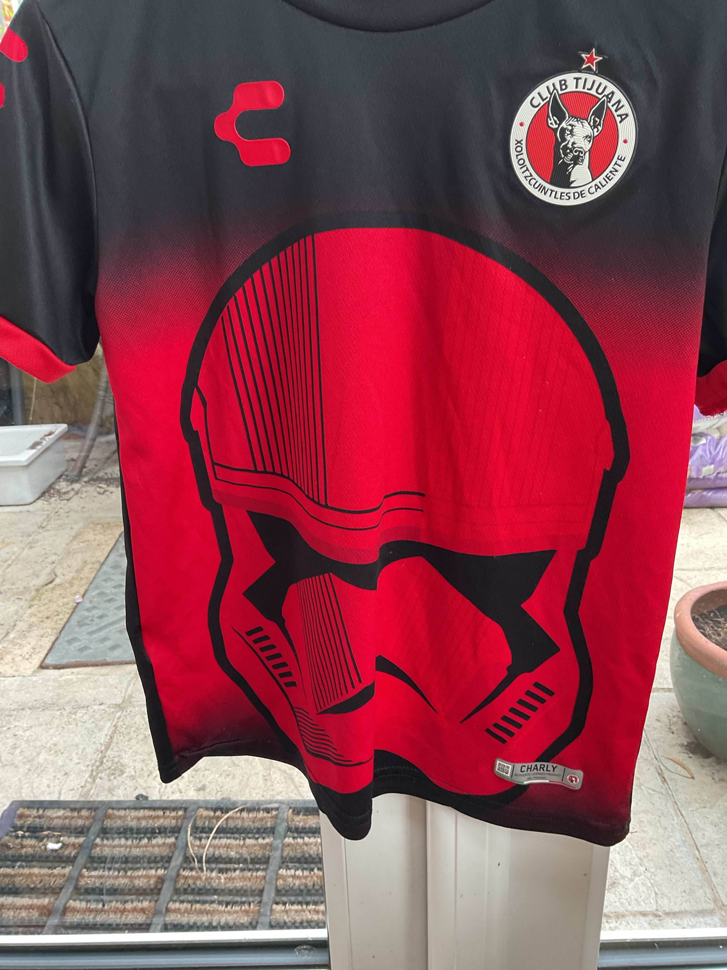 Mexico. Club Tijuana Star Wars Stormtrooper Shirt. Size Kids Age 10/11 Years.