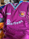 West Ham United Home Shirt 1999-00. Size Medium. Di Canio 10.