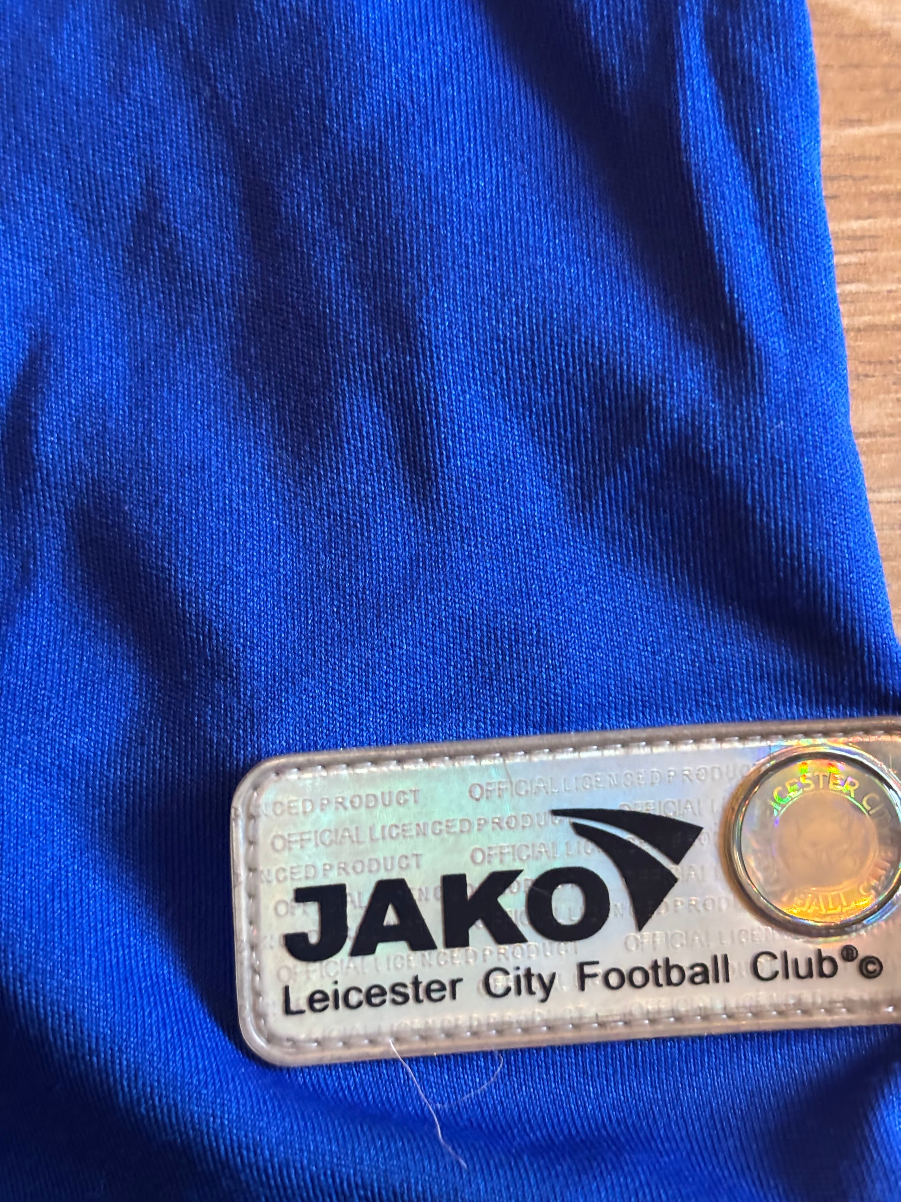 Leicester City Retro Home Shirt. XL