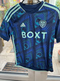 Leeds United Away Shirt 2023/24. Size Kids Age 13/14 Years.