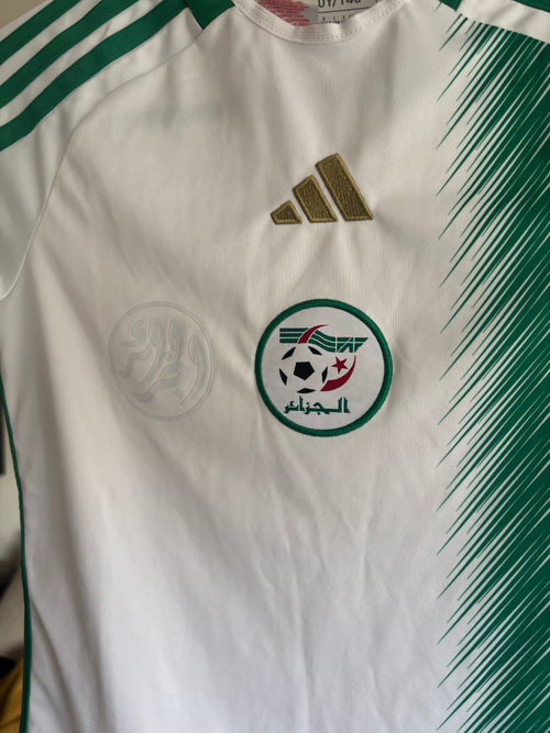 Algeria Home Shirt 2022/23. Size Kids Age 9-10 Years.