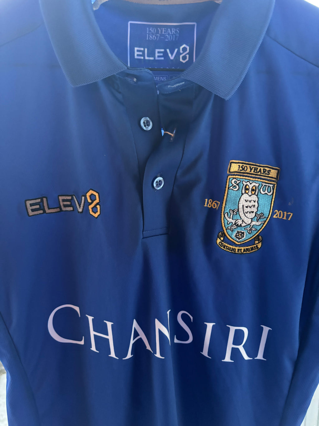 Sheffield Wednesday Home Shirt 2017/18. 150 Anniversary Shirt. Size Ladies 8-10.