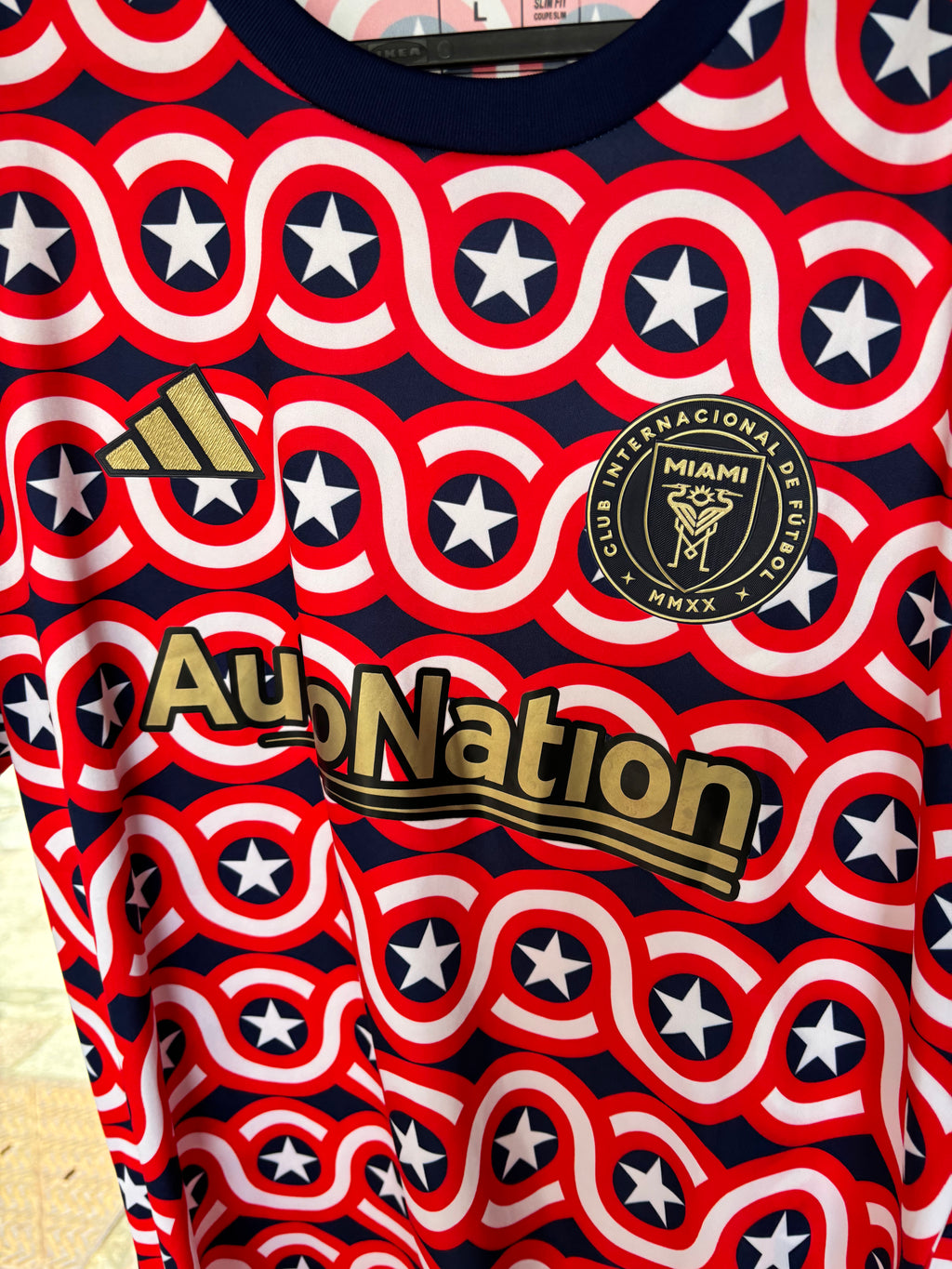 Inter Miami Captain America Shirt. Size Large