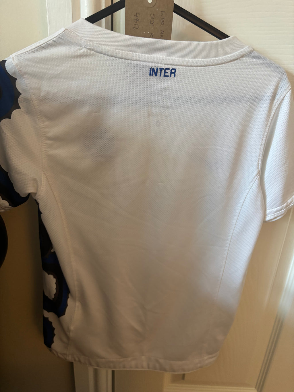 Italy. Inter Milan Away Shirt. Size Kids Age 8 - 10 Years.