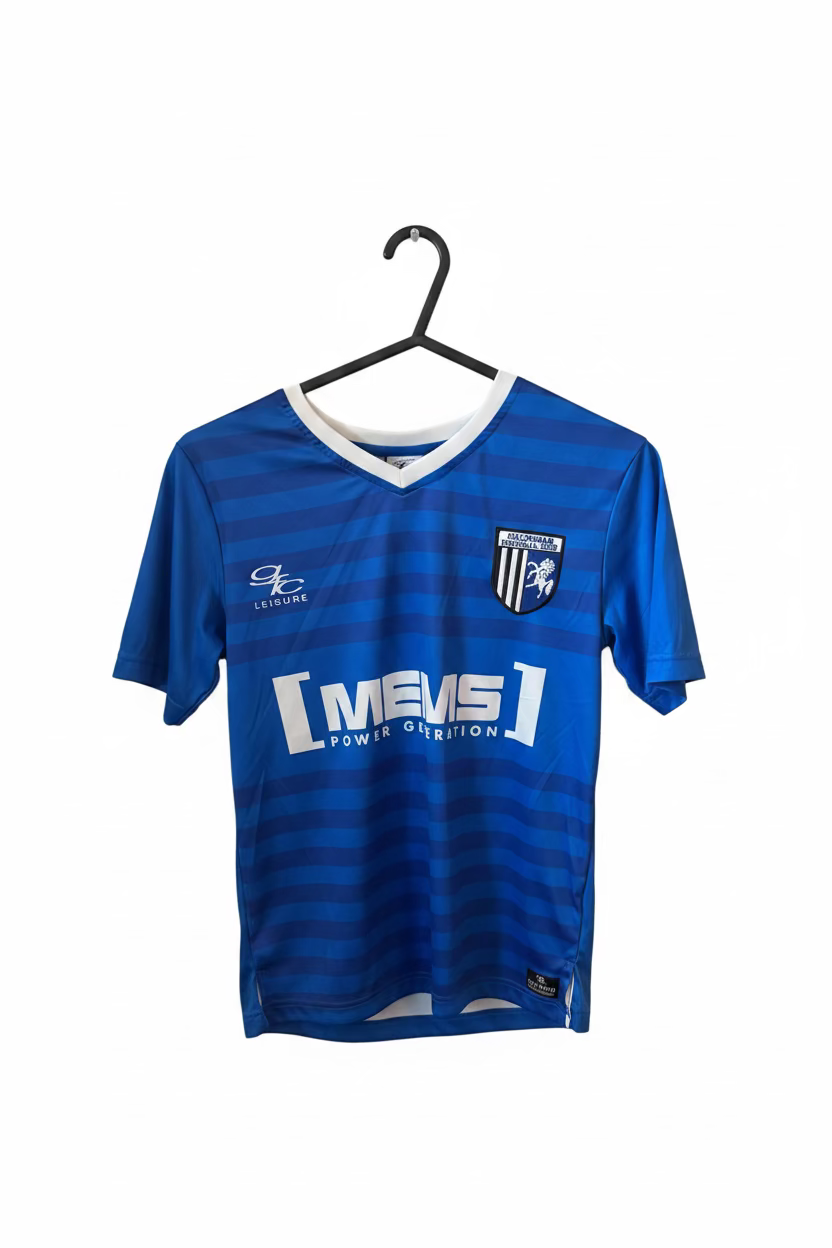 Gillingham Home Shirt. Size Youth Large.