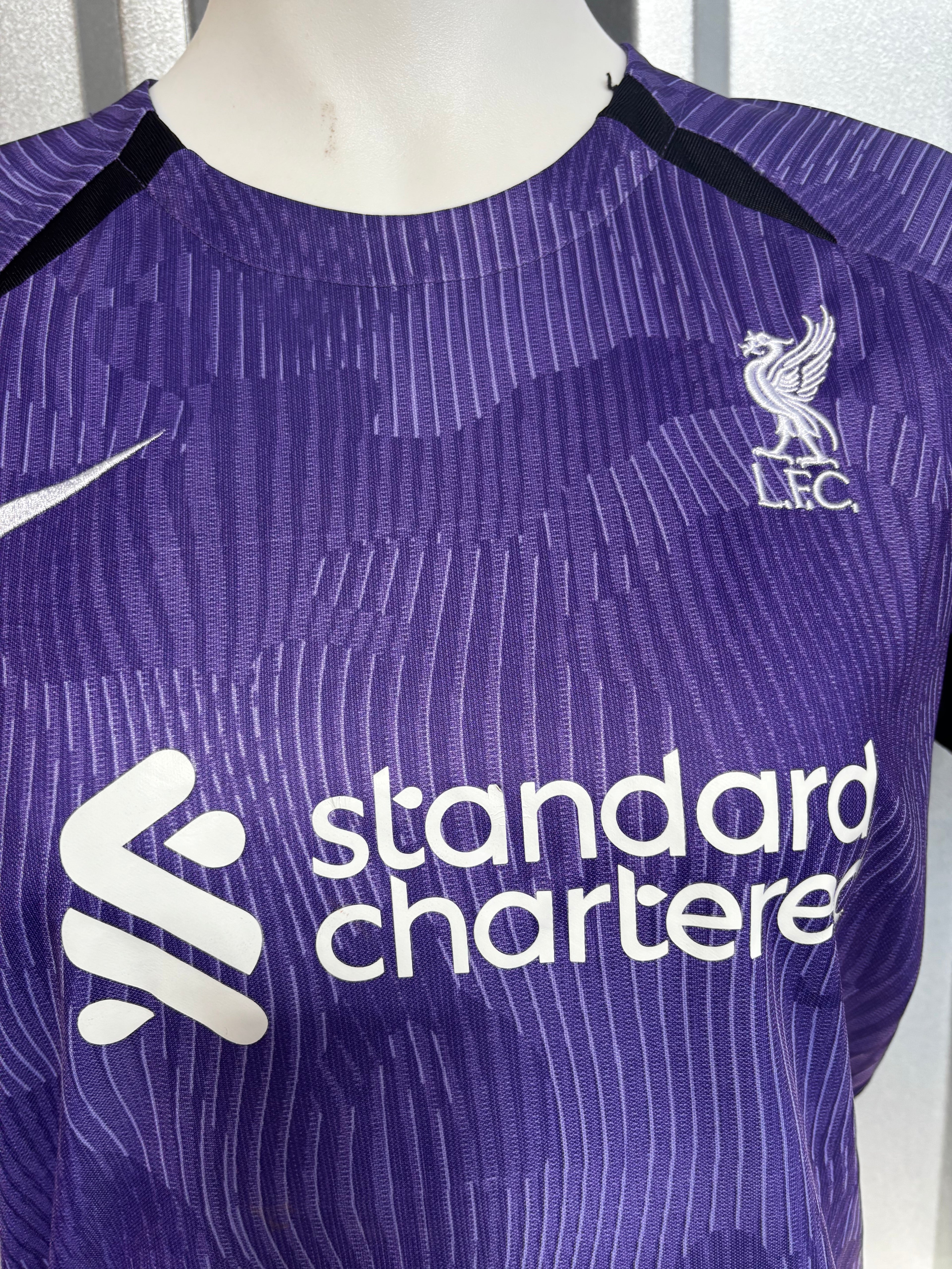 Liverpool Away Shirt. Size Medium.
