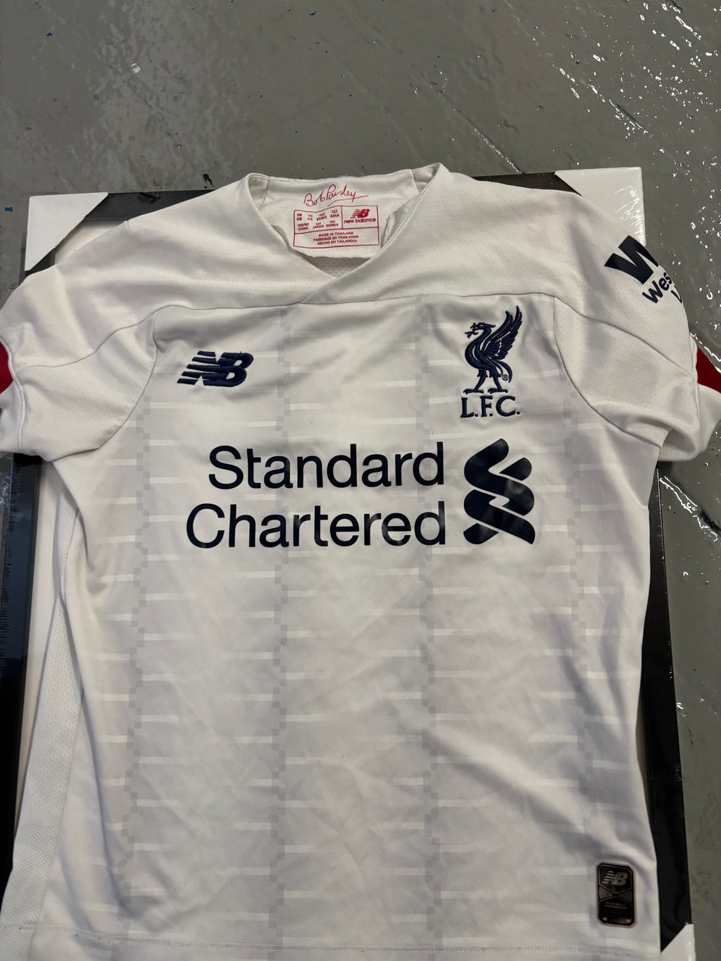 Liverpool Kids Away Shirt. Size Small Boys