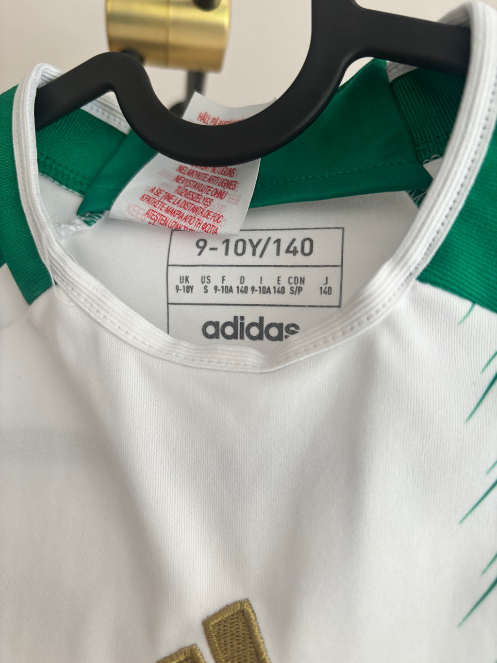 Algeria Home Shirt 2022/23. Size Kids Age 9-10 Years.