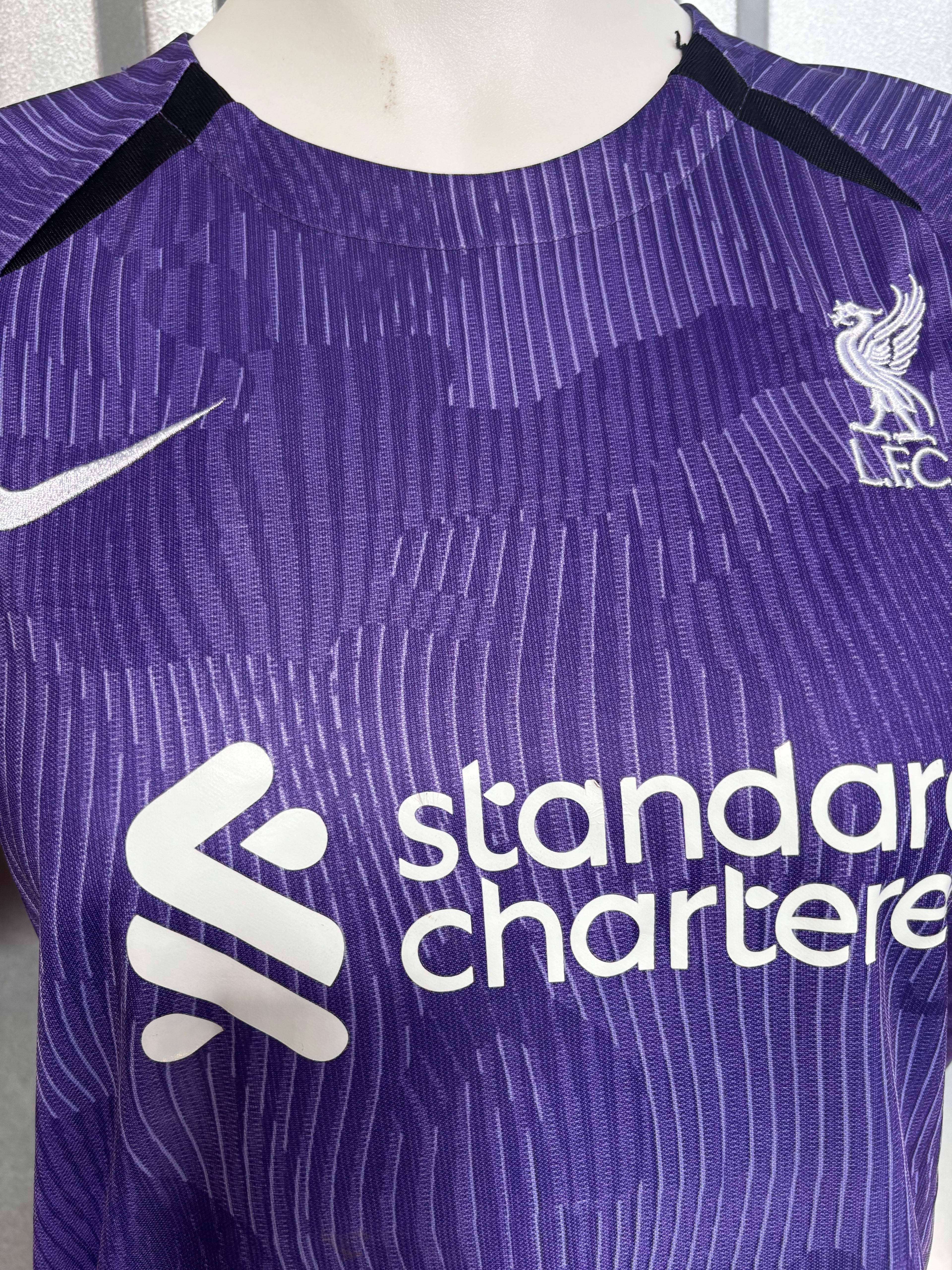Liverpool Away Shirt. Size Medium.