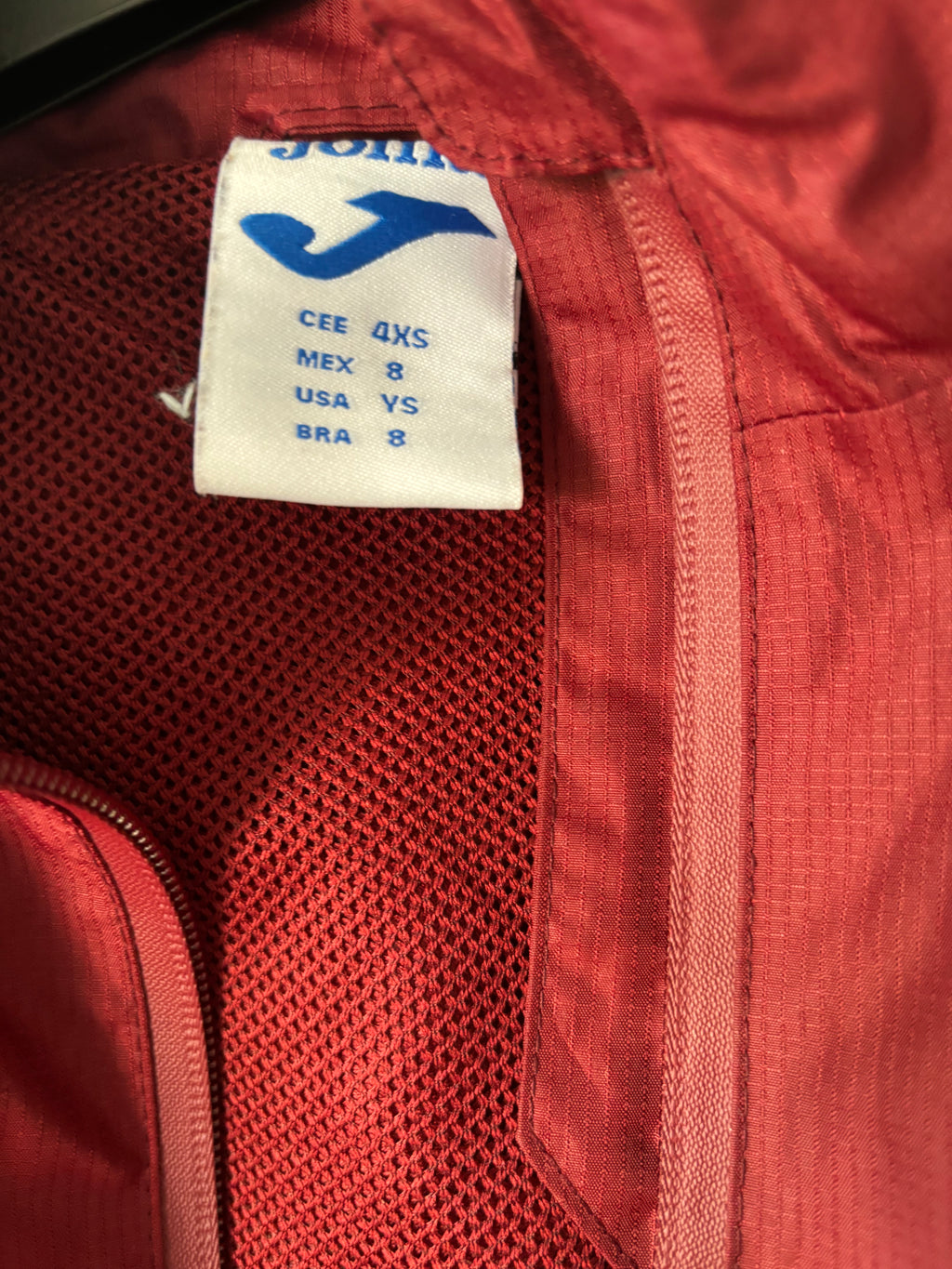 Torino Training Jacket. Size 4XS.