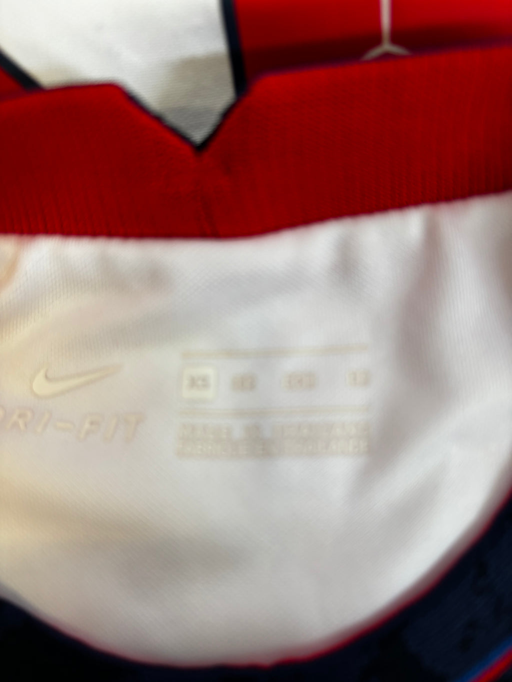 England Home Shirt. Size XS. Calvert-Lewin 18