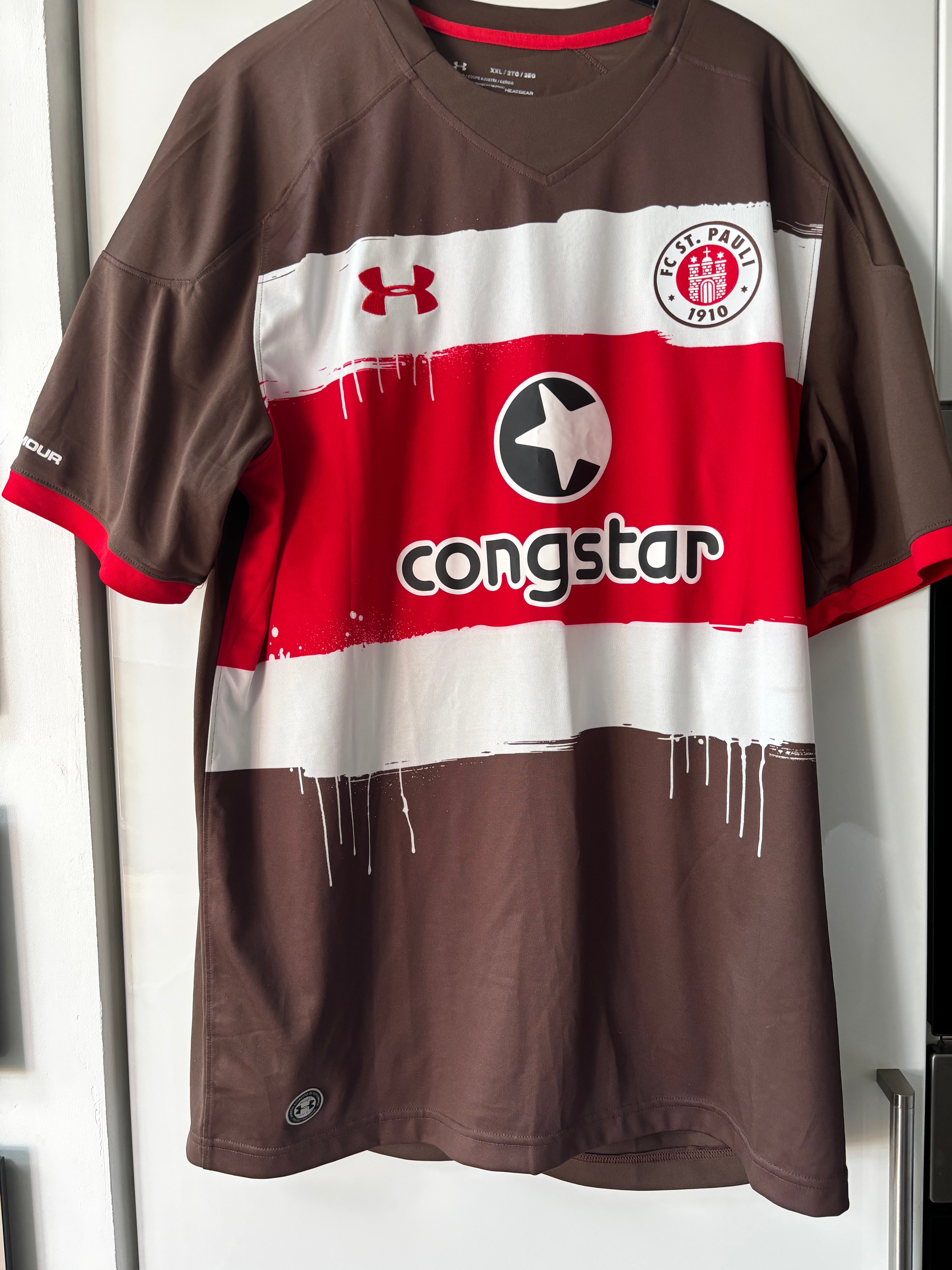 St.Pauli Home Shirt. Size 2XL.