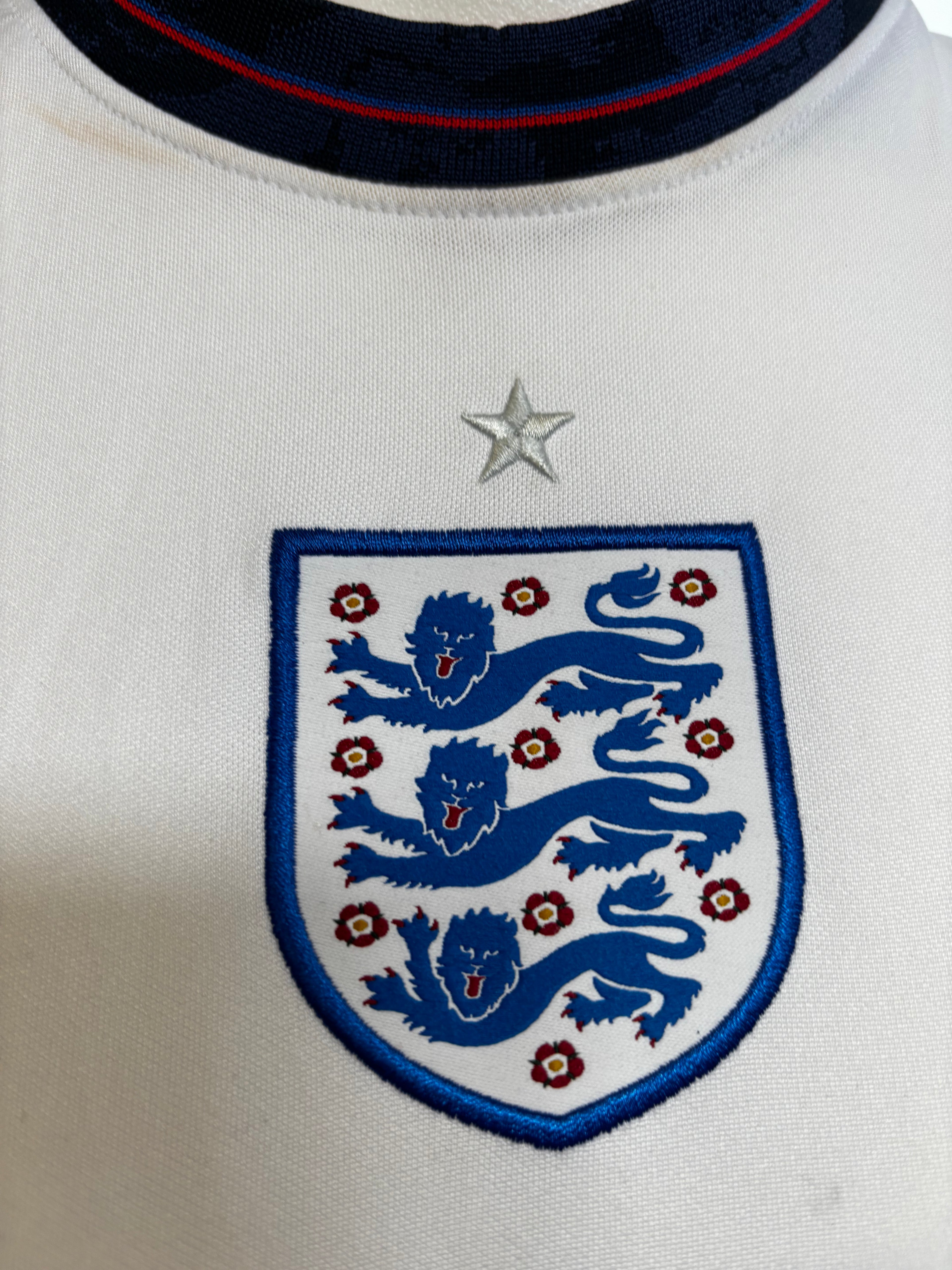 England Home Shirt. Size XS. Calvert-Lewin 18
