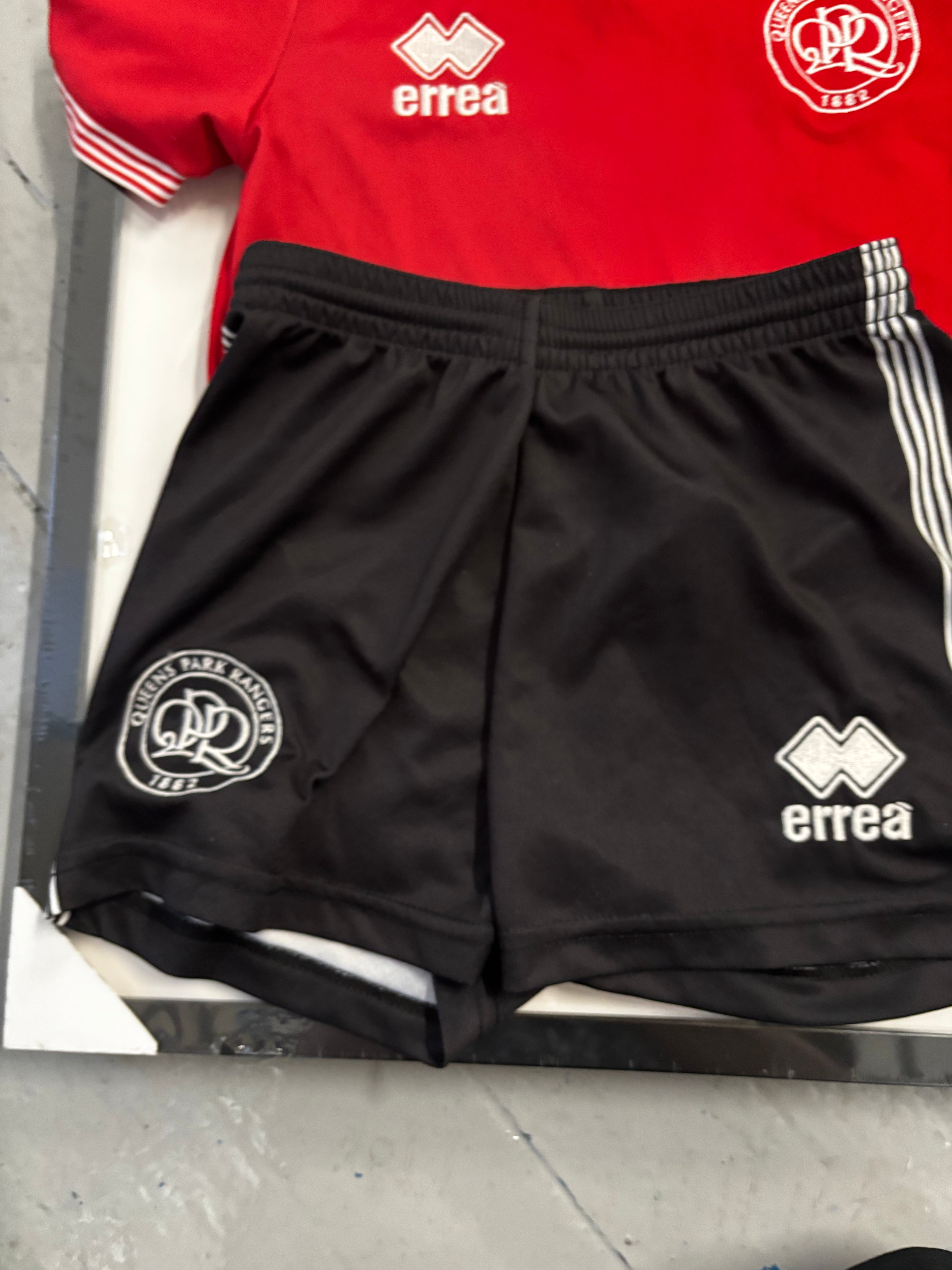 Queens Park Rangers Away Kit. Kids Size 2YXS.