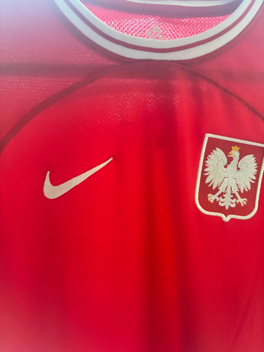 Poland. Poland Home Shirt. Size Kids XL.