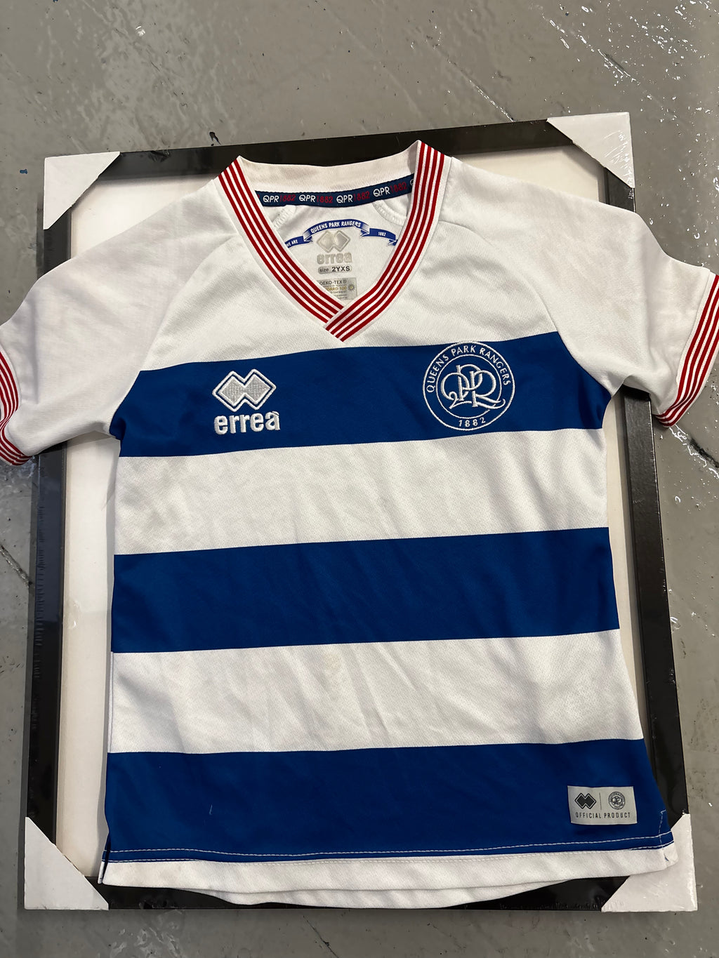Queens Park Rangers Kids Home Kit. Size 2YXS