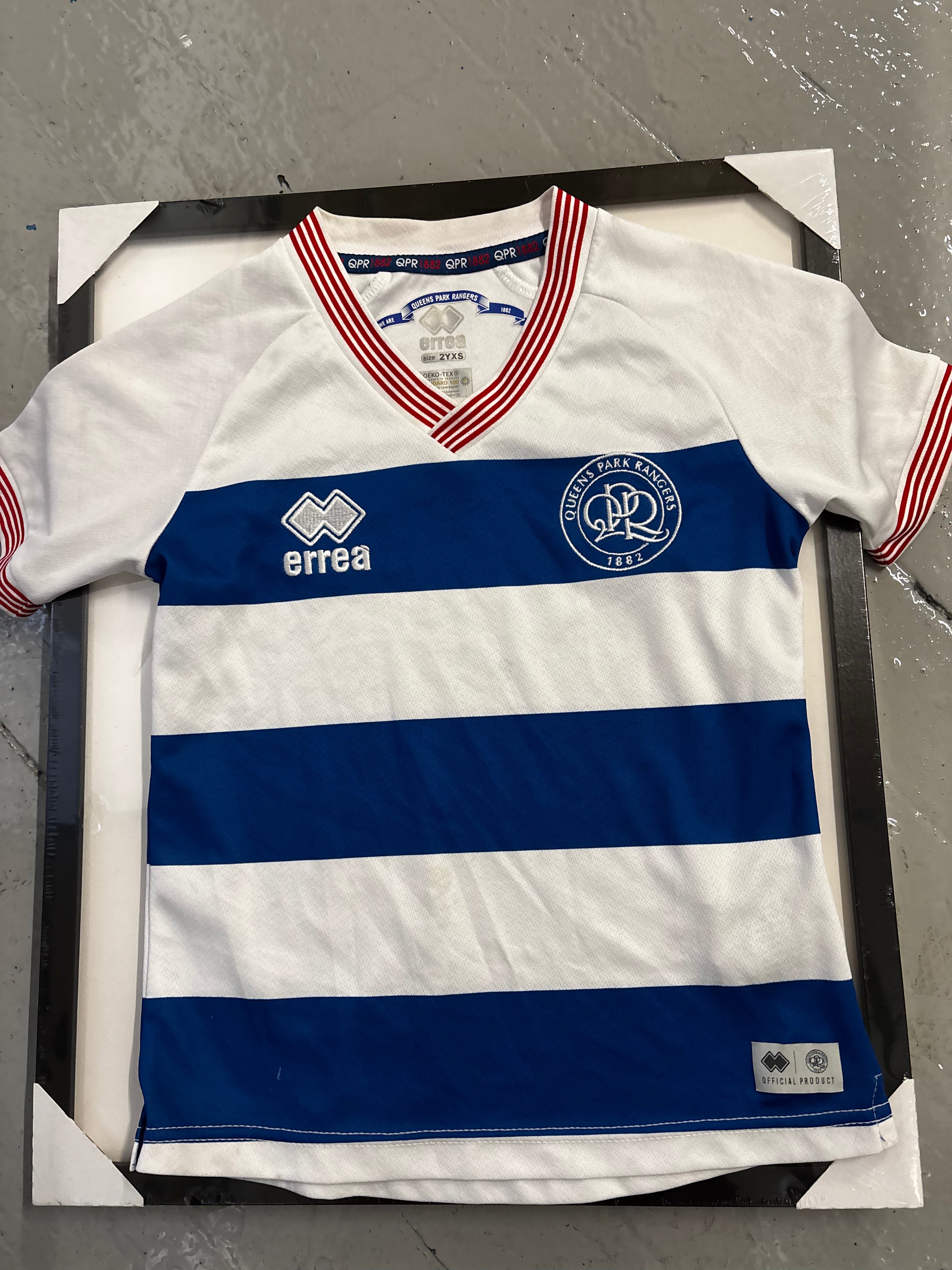 Queens Park Rangers Kids Home Kit. Size 2YXS