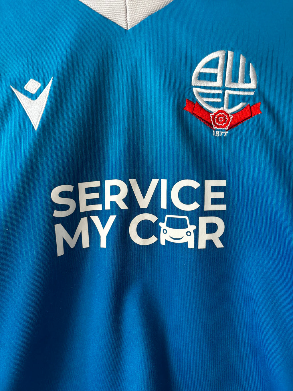 Bolton Wanderers Away Shirt. Kids Size 3 to 4 Years Old.