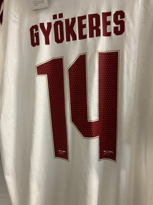 Arsenal Away Shirt 25/26. Size XL. Gyokeres 14.