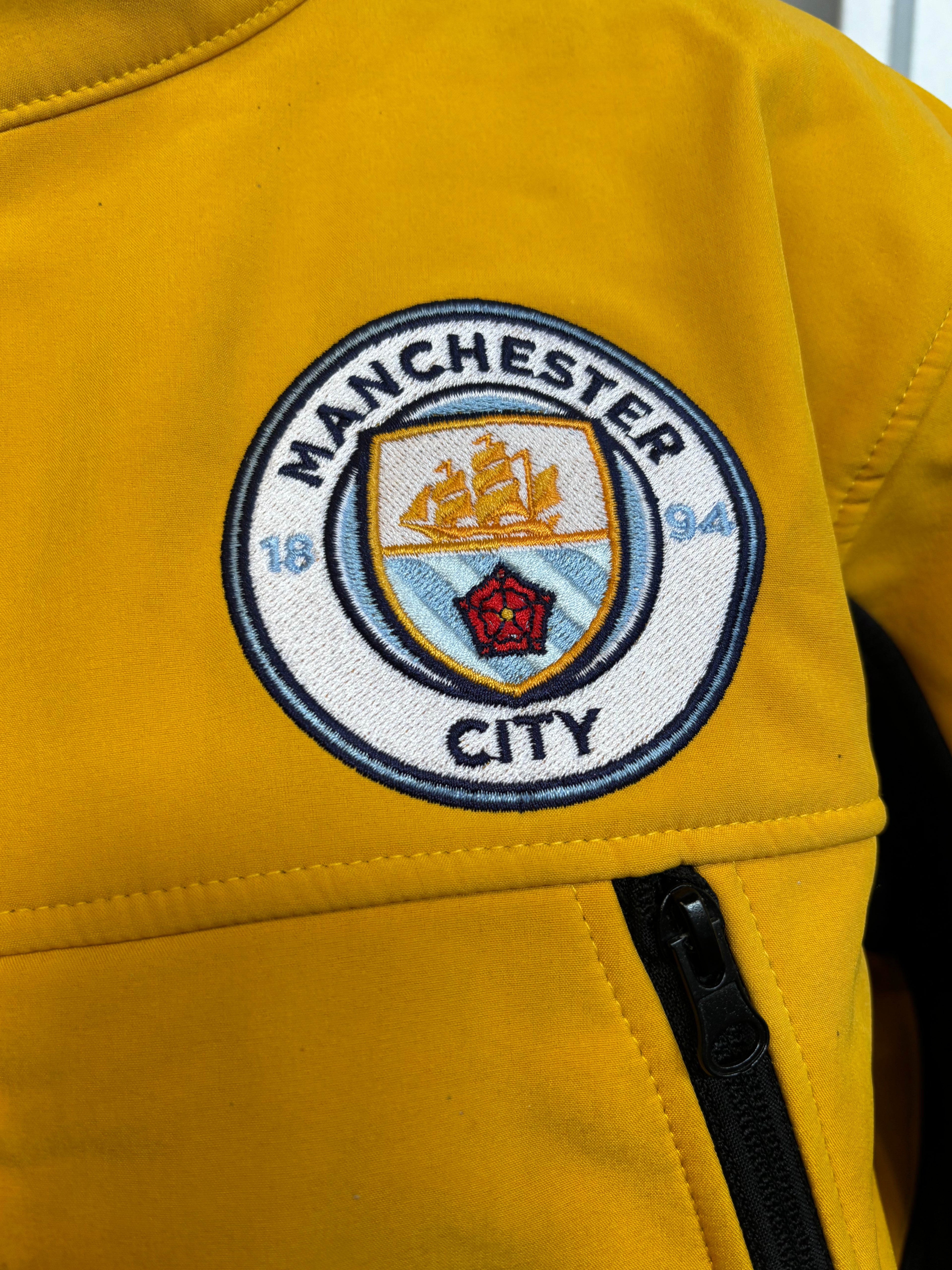 Manchester City Jacket. Size Small
