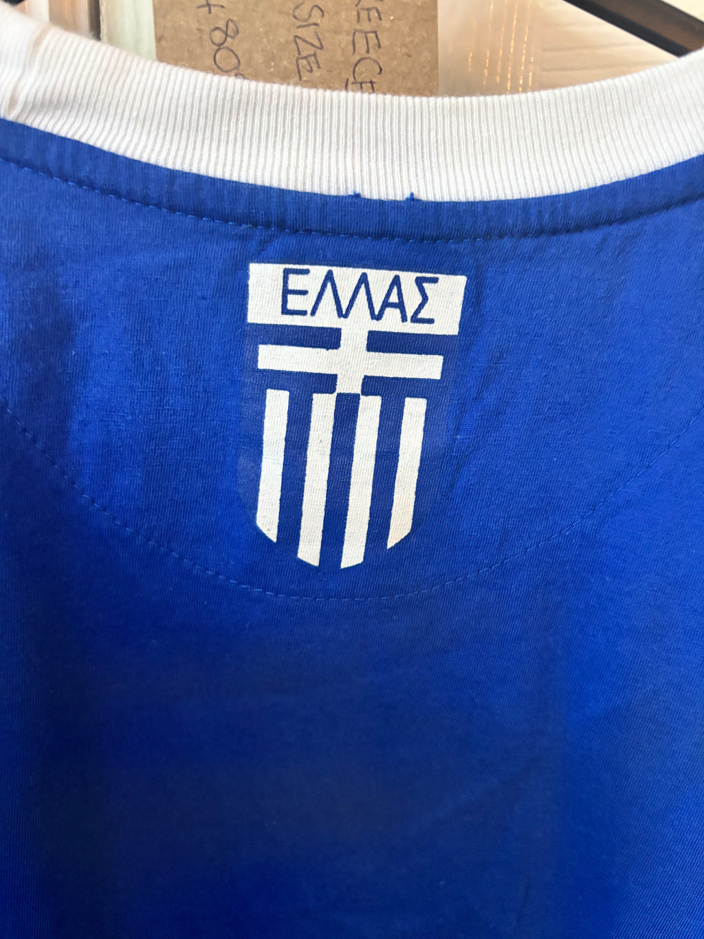 Greece. National Team Shirt. Kids Size Medium