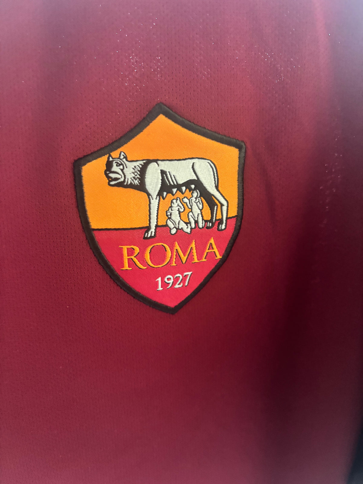 Italy. Roma Home Shirt 2015/16. Size Kids Large.