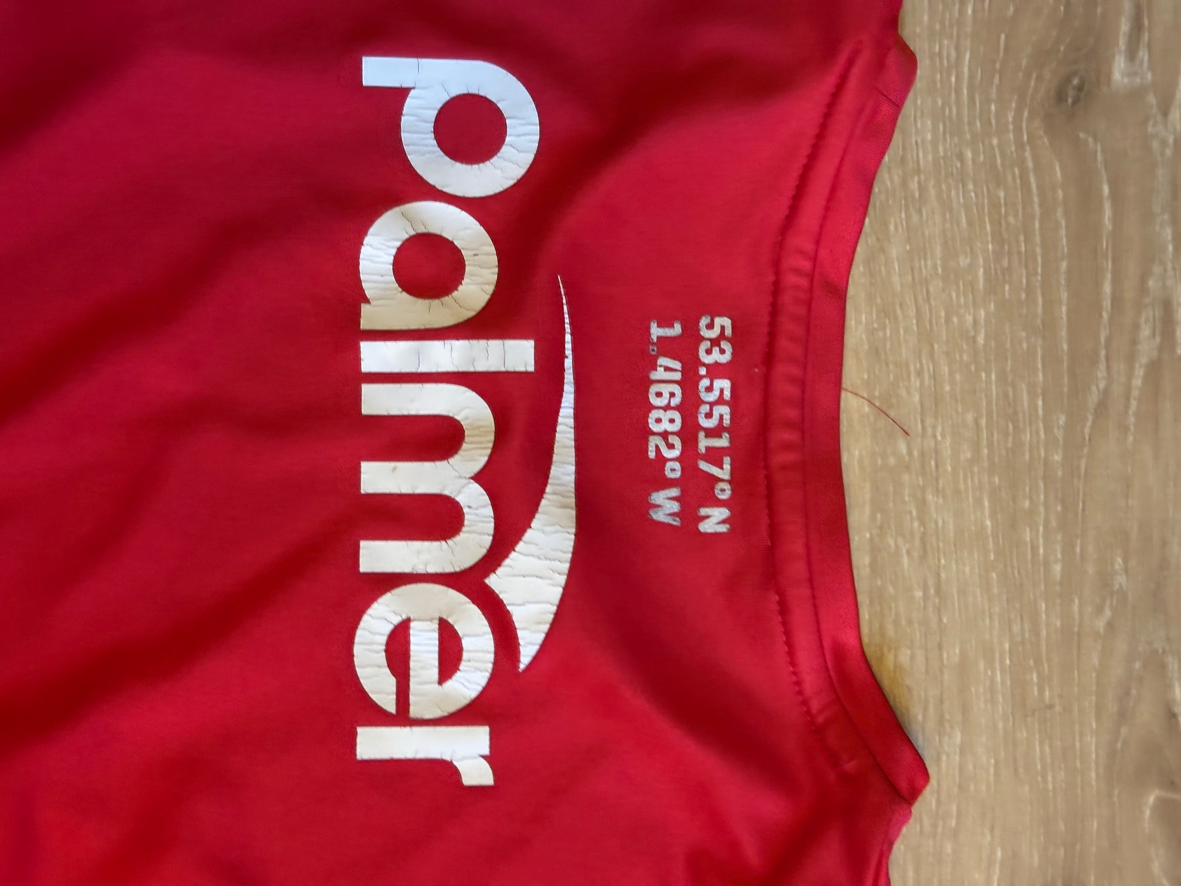 Barnsley Home Shirt. Size YXL.