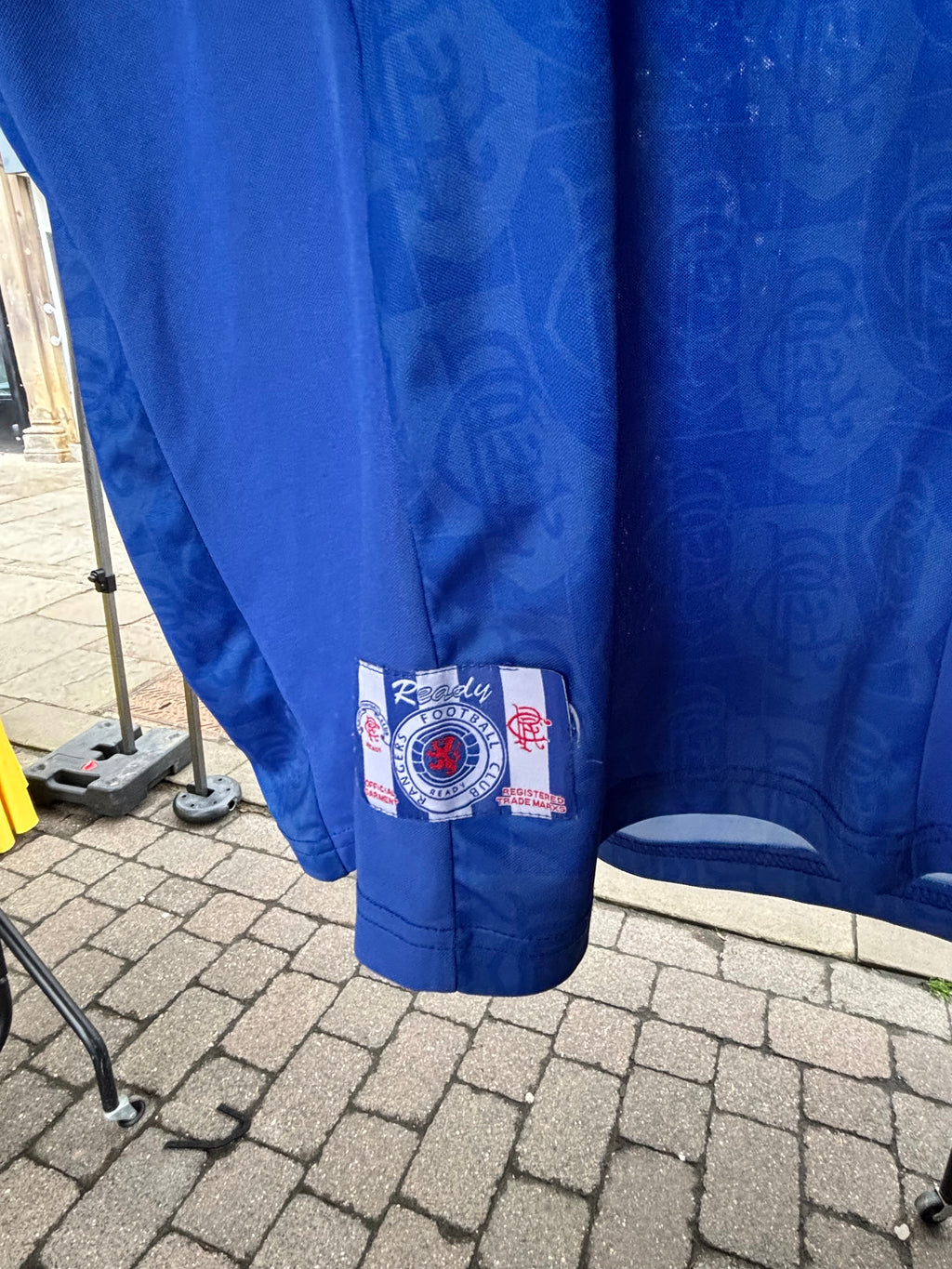 Glasgow Rangers 1996/97 Home Shirt. Gascoigne 8. Size Small.