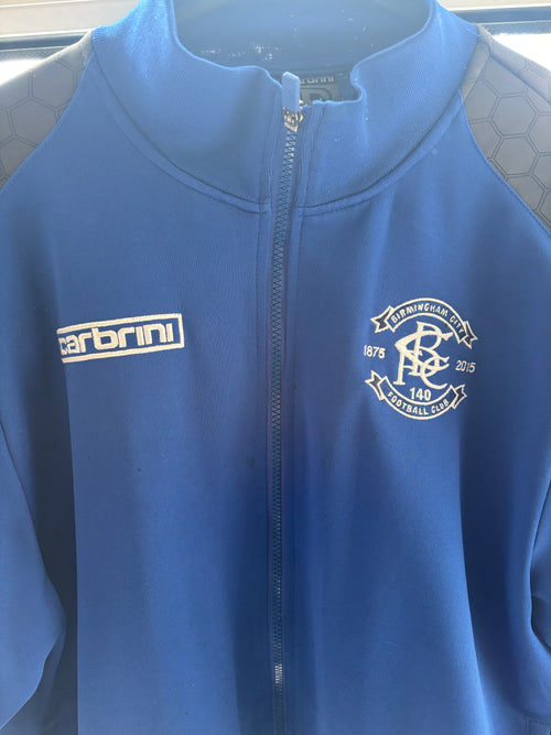 Birmingham City Tracksuit Top. Size Large.