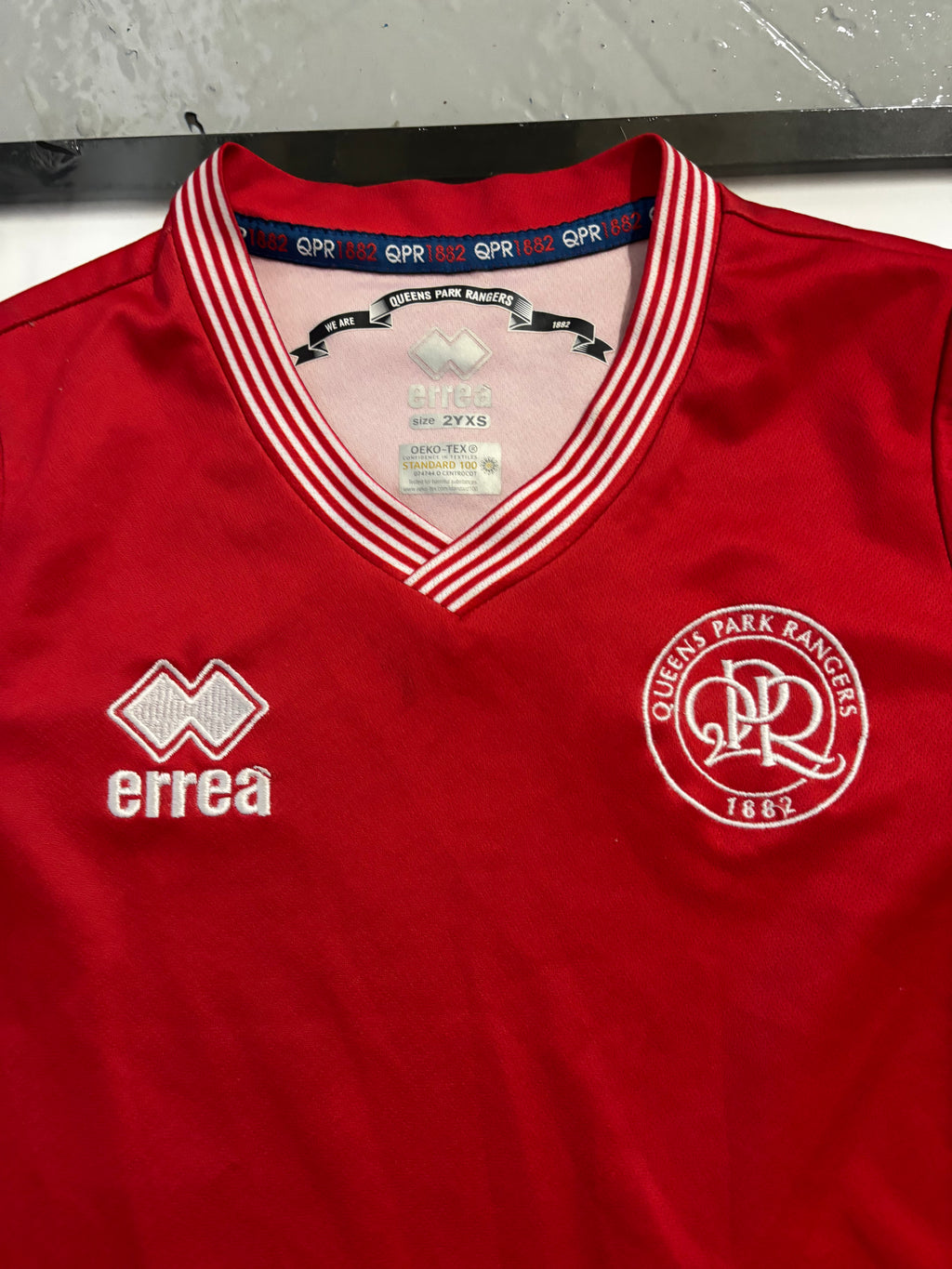 Queens Park Rangers Away Kit. Kids Size 2YXS.