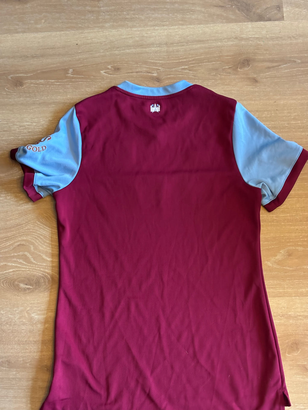 West Ham United Home Shirt. Ladies Size 8.