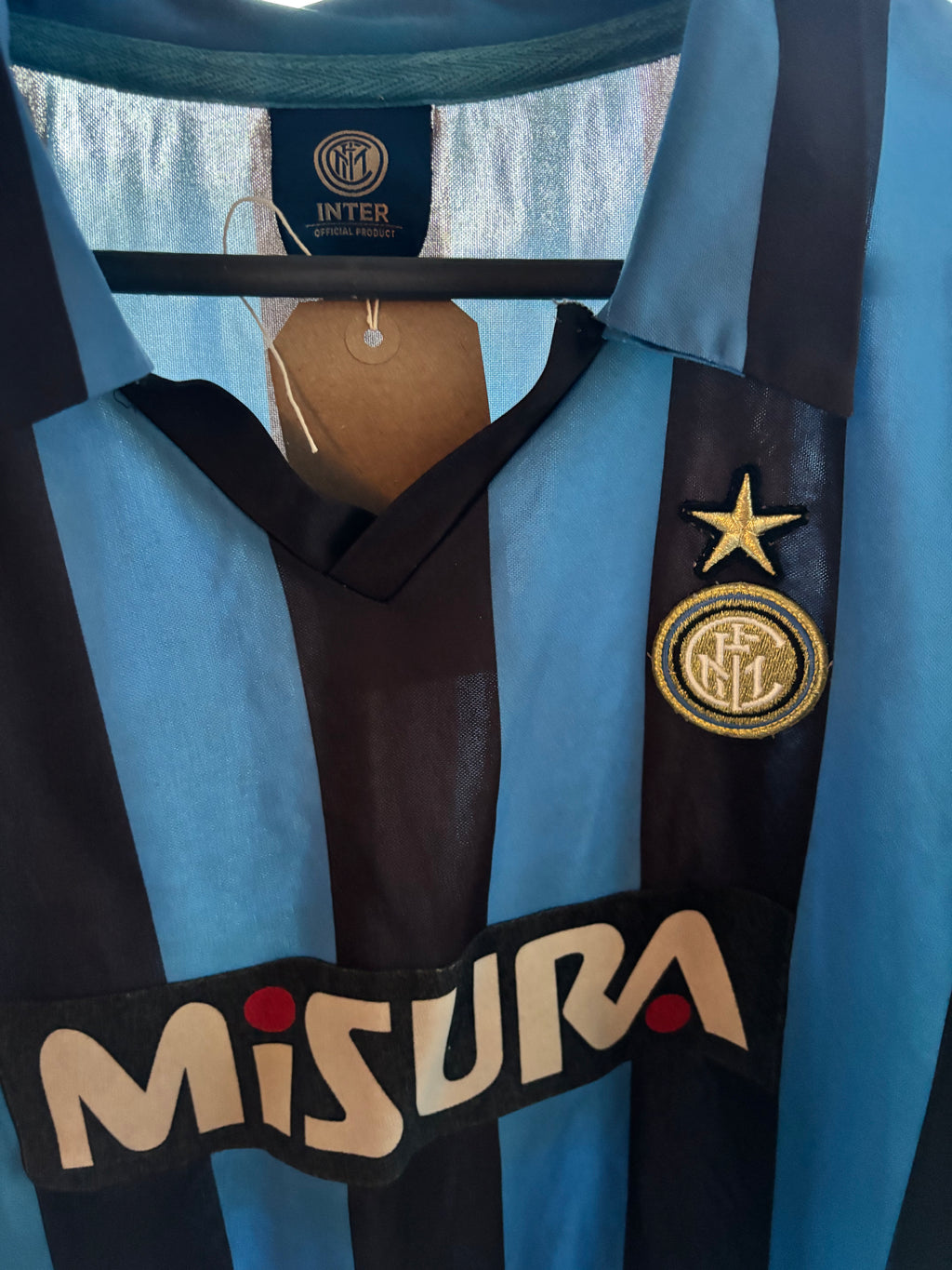 Italy. Inter Milan Shirt Replica 1992. Size 2XL.