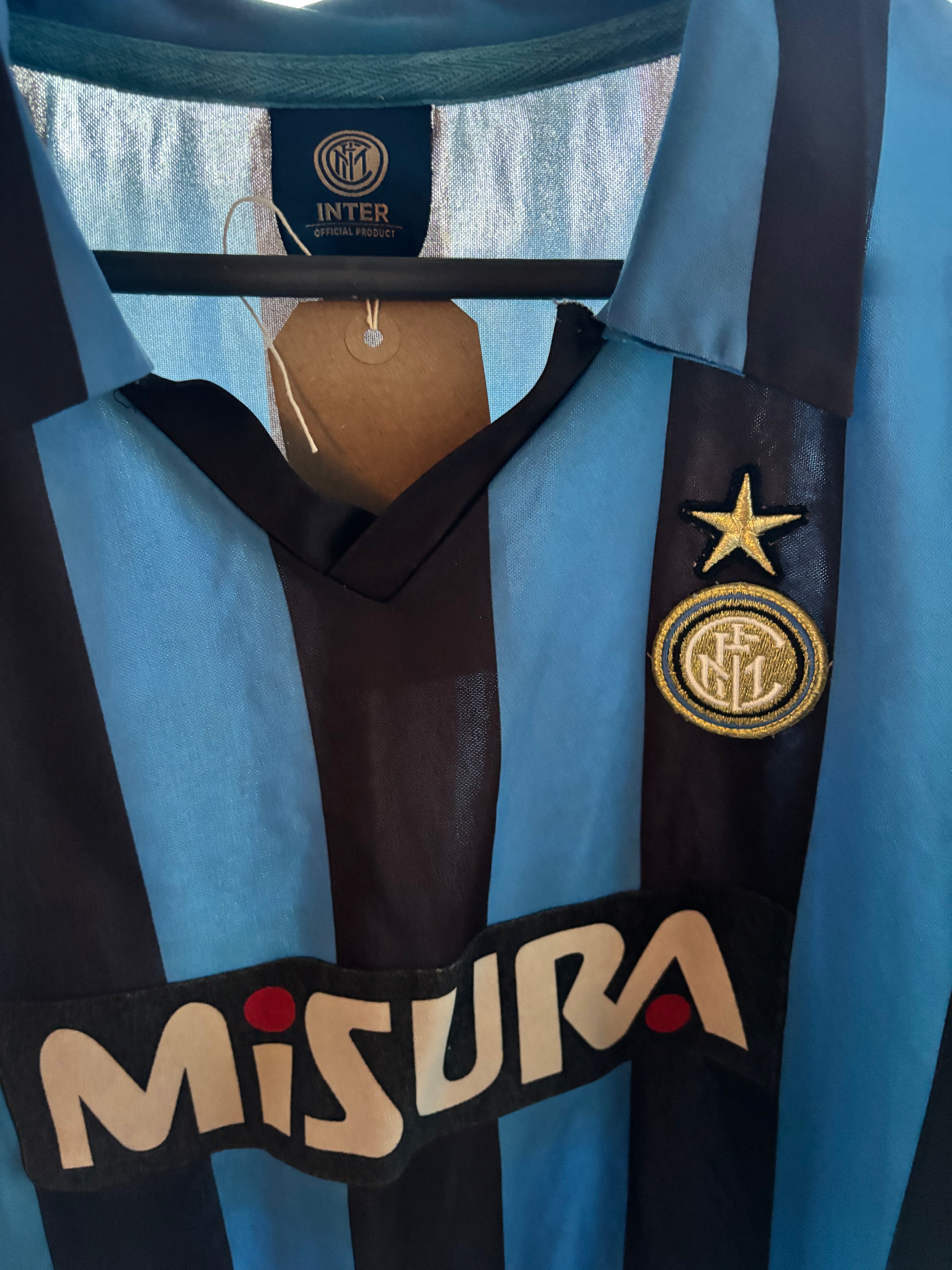 Italy. Inter Milan Shirt Replica 1992. Size 2XL.