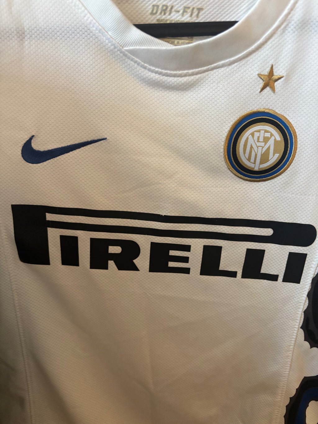 Italy. Inter Milan Away Shirt. Size Kids Age 8 - 10 Years.
