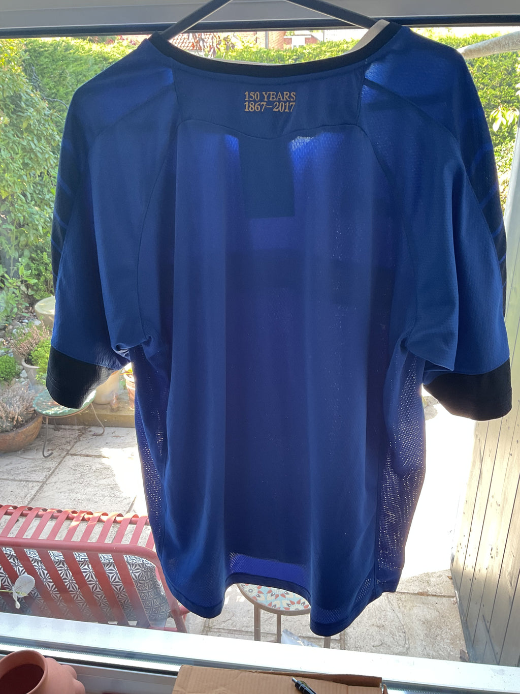 Sheffield Wednesday 150 Anniversary Training Shirt. Size 2XL.