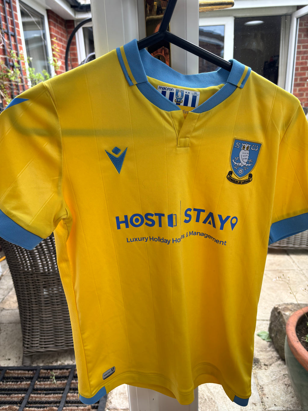 Sheffield Wednesday Away Shirt 2022/23. Size Medium Junior.